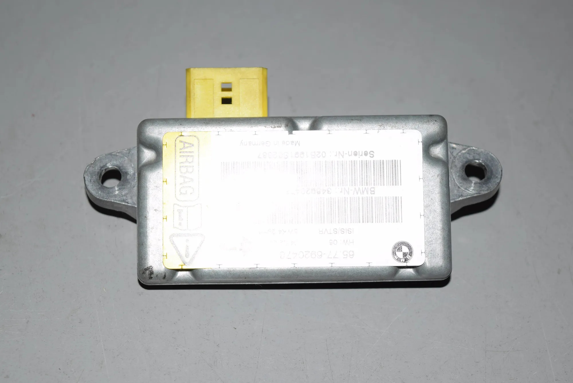 SRS Control Unit – OEM 6920478 · BMW 7 (E65, E66, E67) BMW 7 (E65, E66, E67) 735 i, Li 2002 – 2