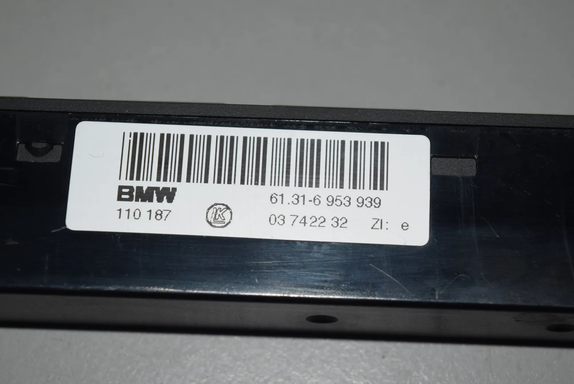 Button Switch Panel – OEM 6953939 · BMW X5 (E53) 3.0 d 2005 – 3