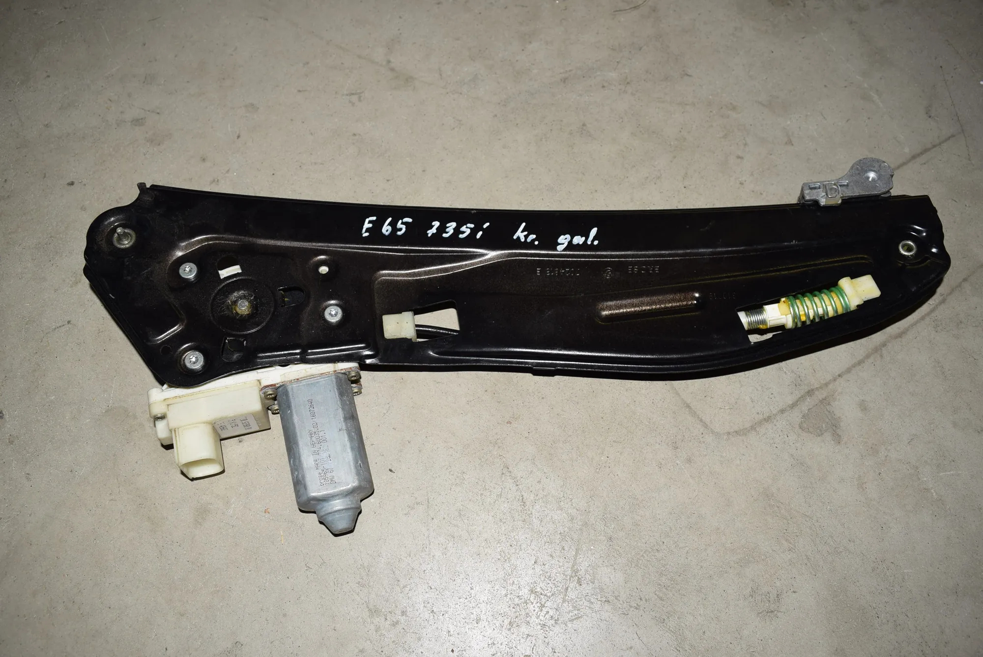 Rear Left Door Window Regulator – OEM 7024813 · BMW 7 (E65, E66, E67) BMW 7 (E65, E66, E67) 735 i, Li 2002 – 3