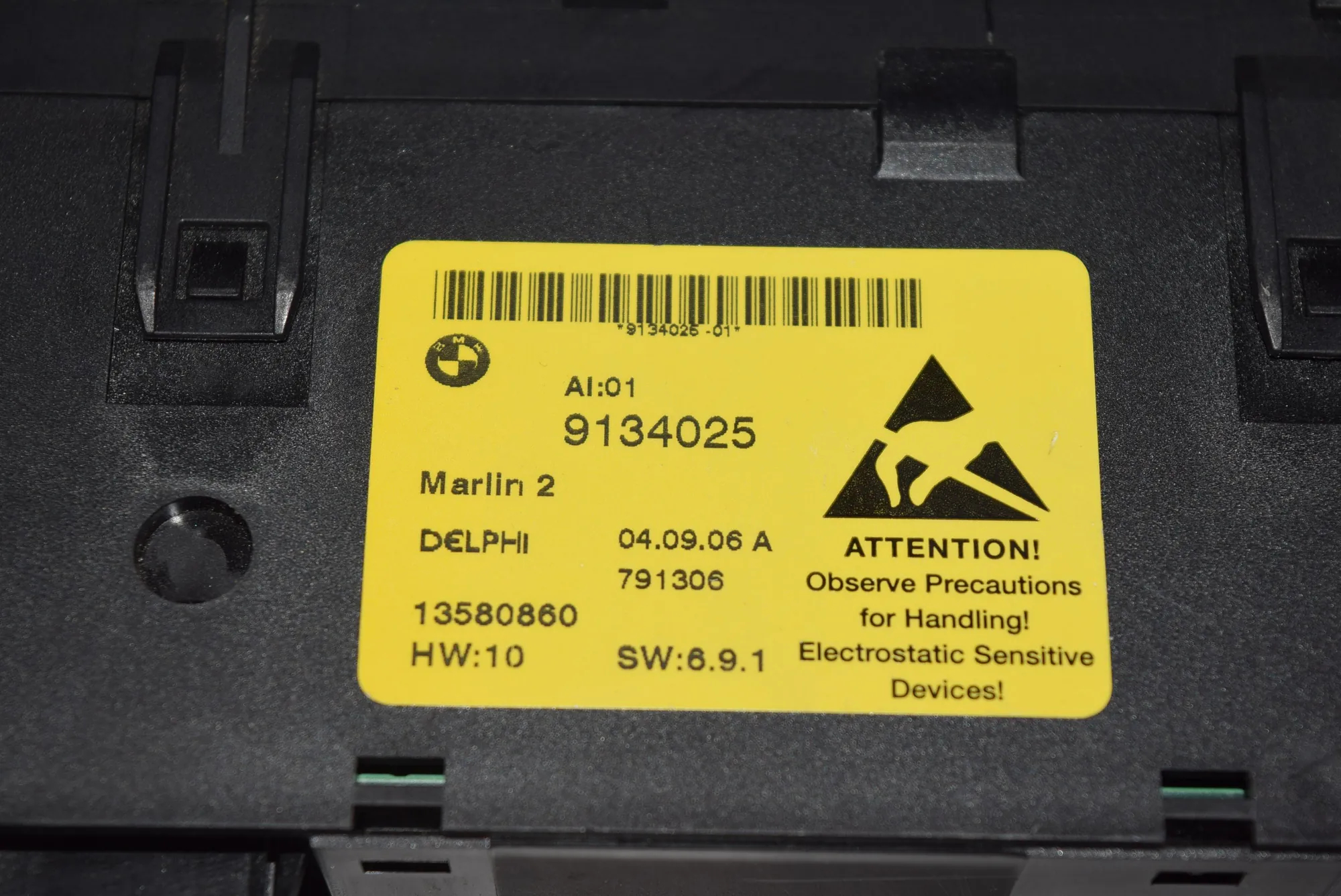 Button Switch Panel – OEM 9134025 · BMW 5 (E60) BMW 5 (E60) 2006 – 3