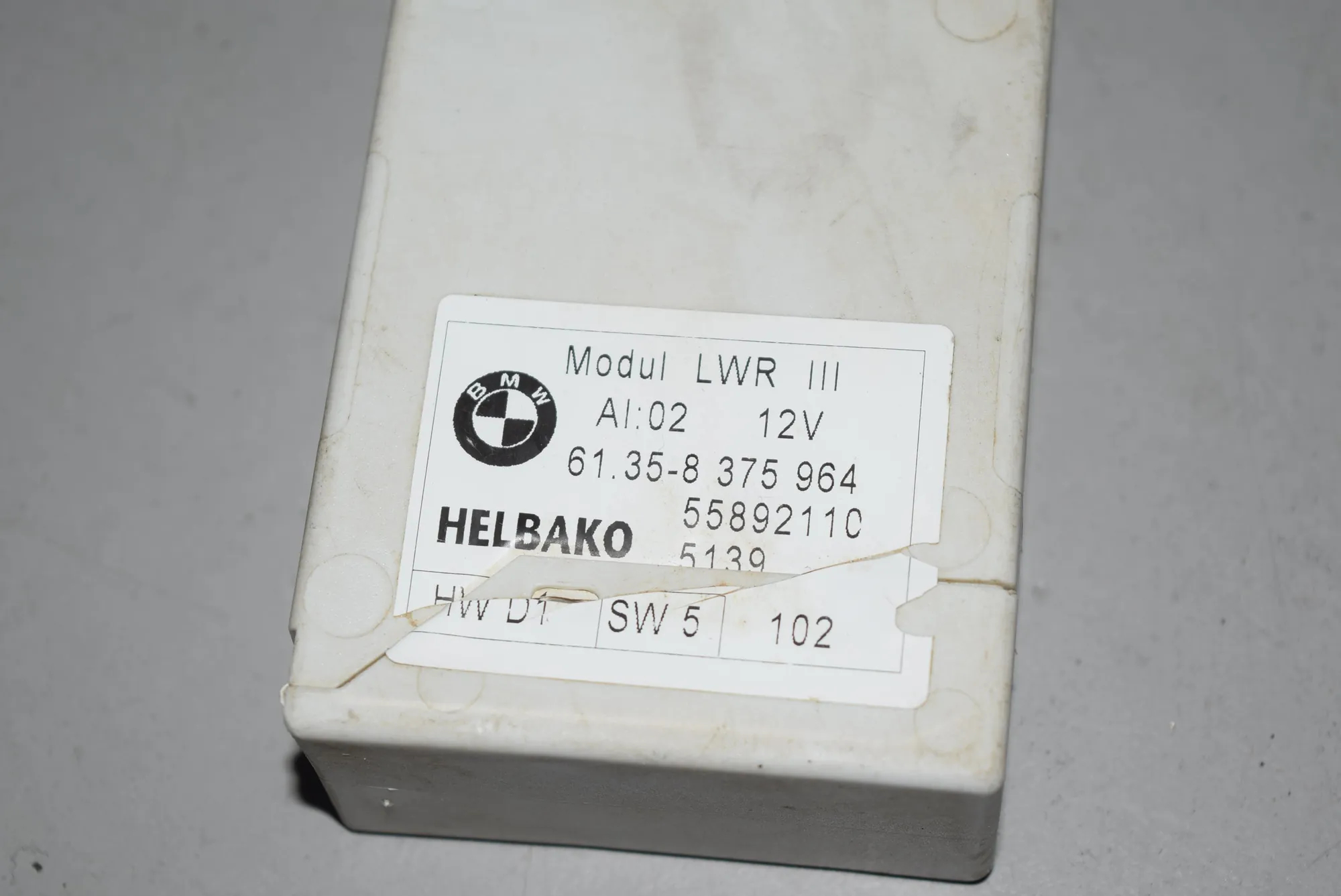 Other Control Units – OEM 8375964 · BMW 5 (E39) BMW 5 (E39) 2000 – 2