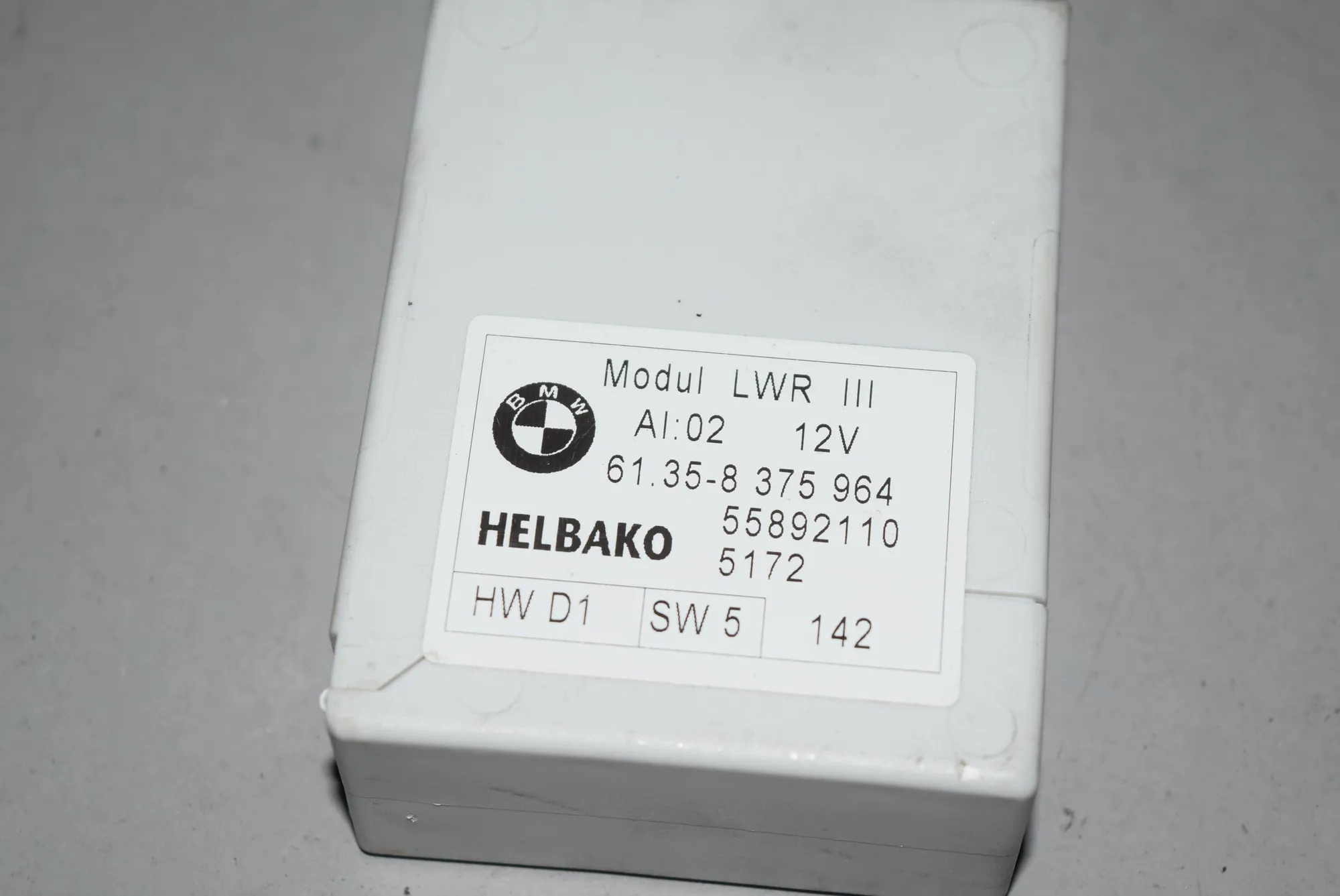 Other Control Units – OEM 8375964 · BMW 5 (E39) BMW 5 (E39) 2000 – 2