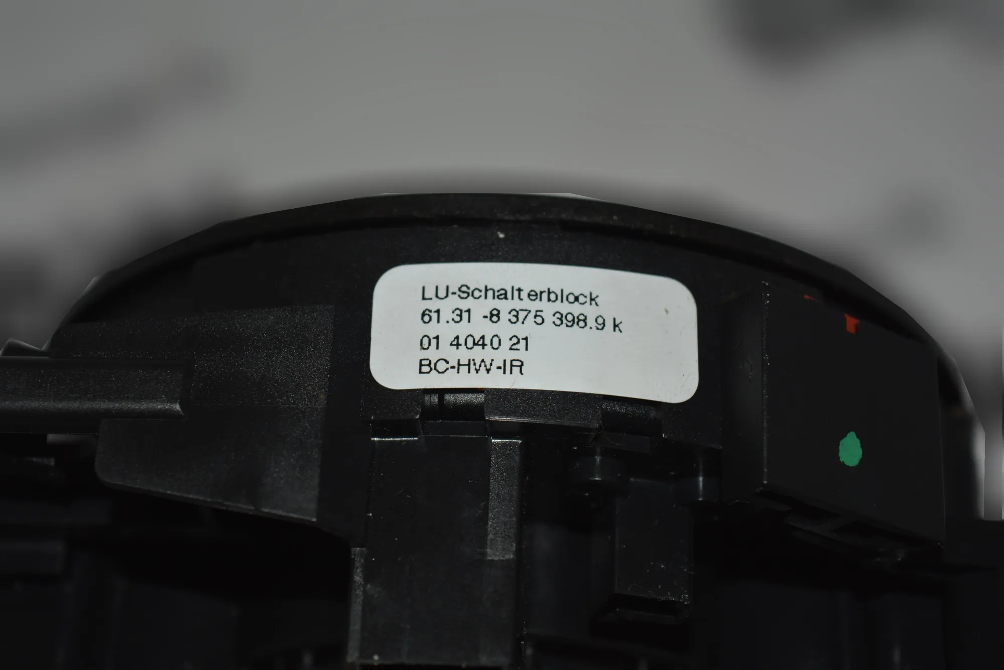 Indicator Wiper Stalk Switch – OEM 8375398 · BMW 5 Touring (E39) 525 d 2000 – 6