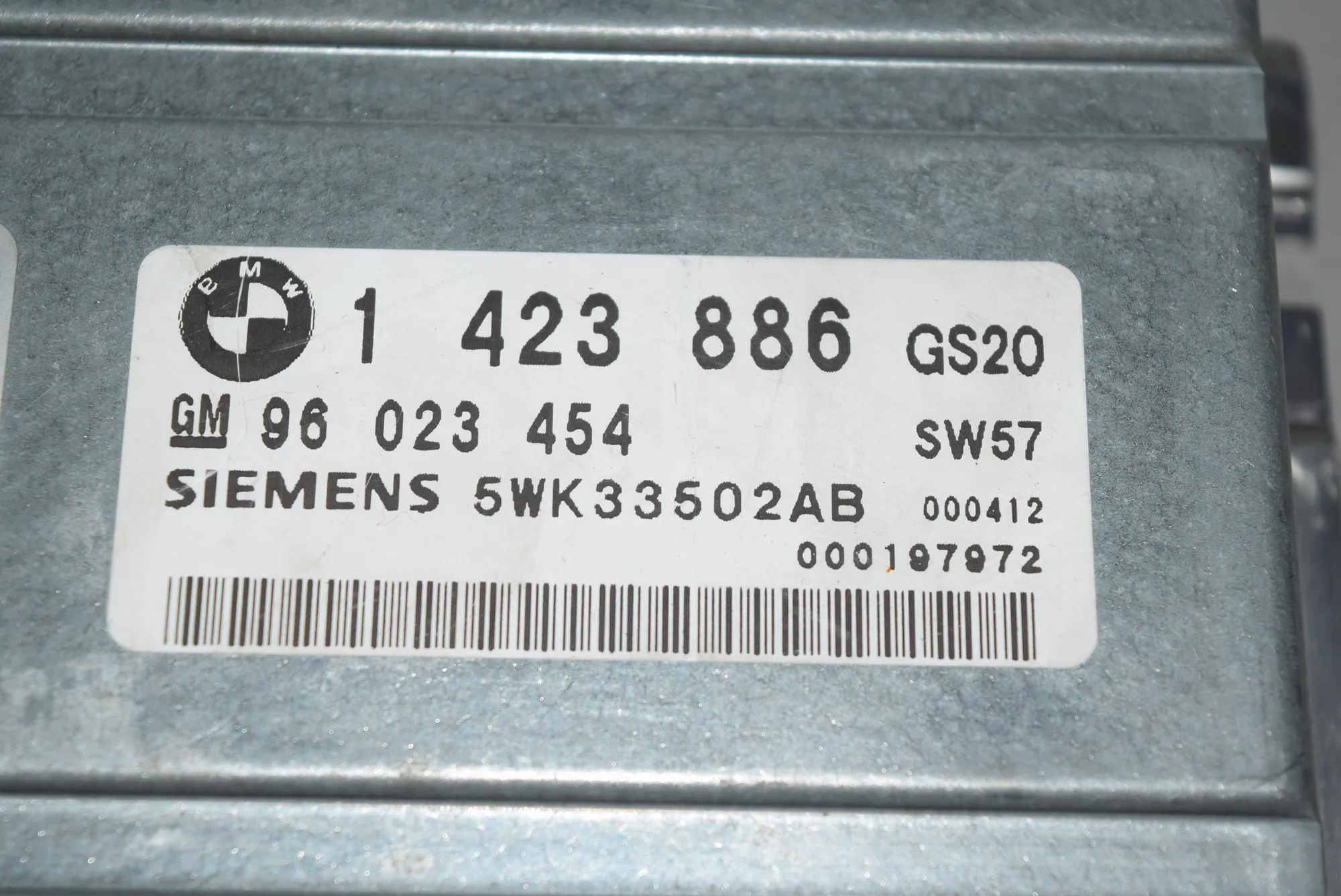 Gearbox Control Unit – OEM 14238867504691 · BMW 5 (E39) BMW 5 (E39) 2000 – 2