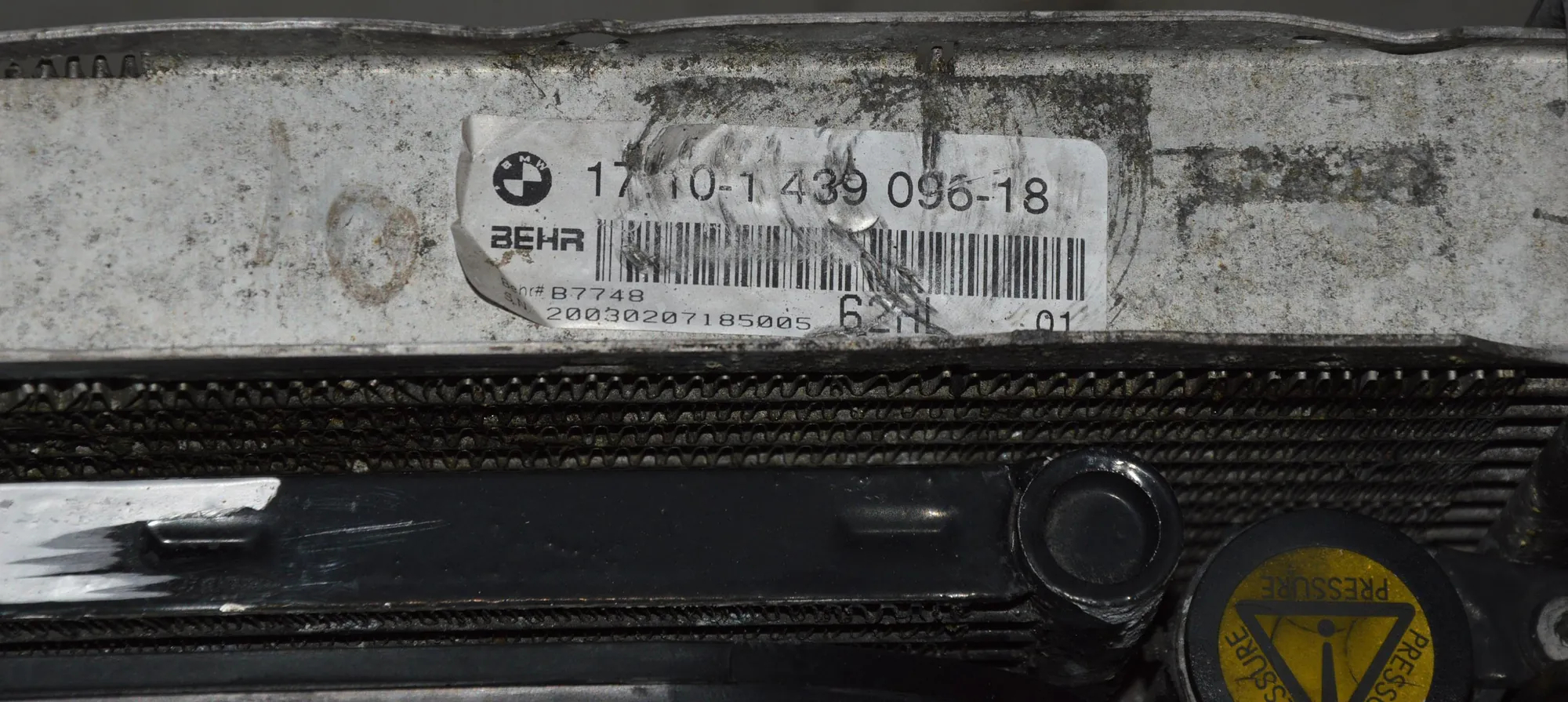 Radiator Pack Set – OEM 1439096 · BMW X5 (E53) 4.6 is 2003 – 2