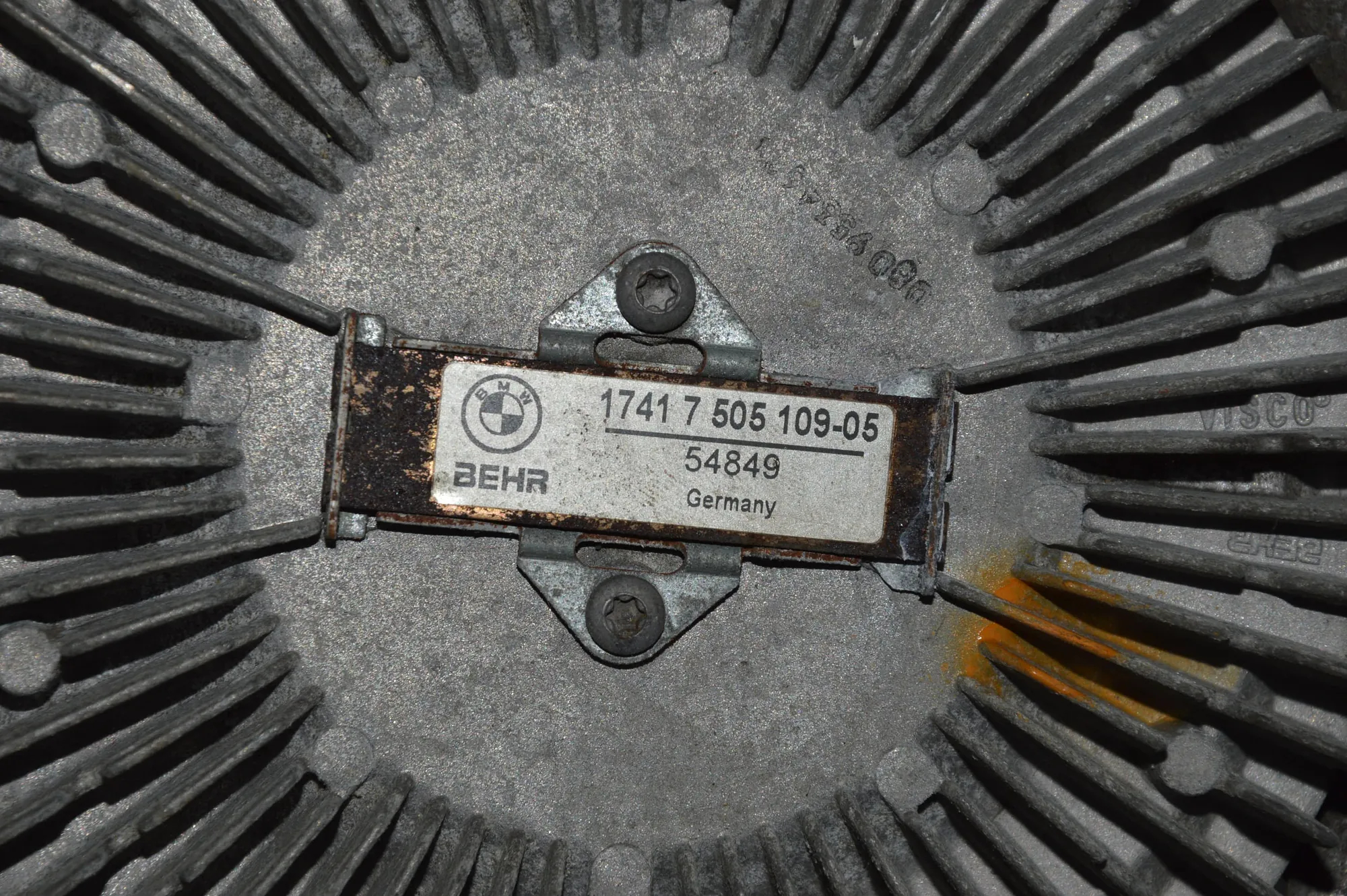 Fan Coupling – OEM 7505109 · BMW X5 (E53) 4.6 is 2003 – 3