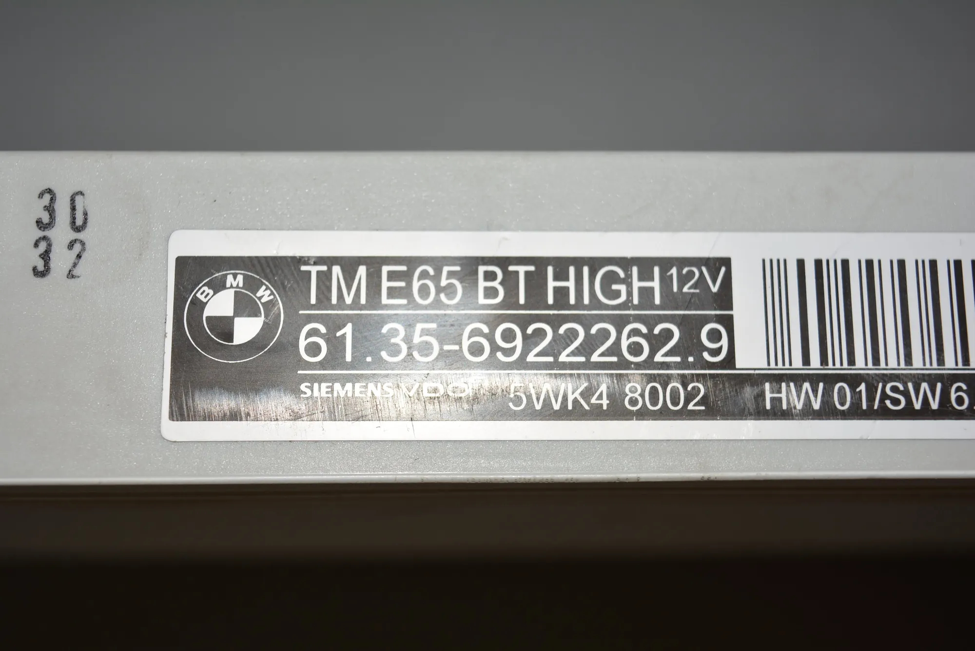 Front Left Door Control Unit – OEM 61356922262 · BMW 7 (E65, E66, E67) BMW 7 (E65, E66, E67) 2002 – 3