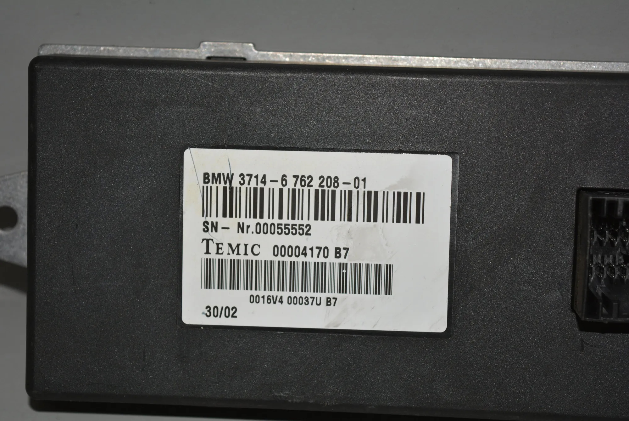 Other Control Units – OEM 6762208 · BMW 7 (E65, E66, E67) BMW 7 (E65, E66, E67) 2002 – 4