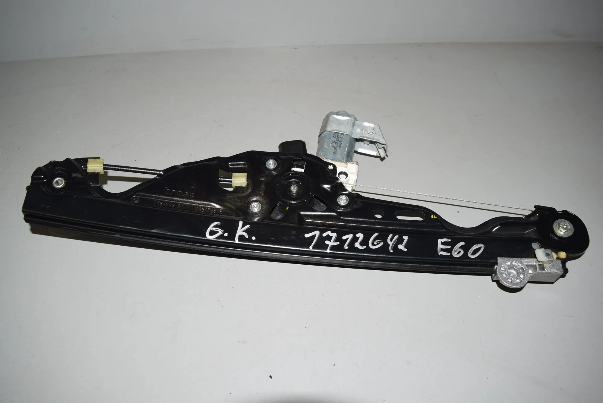 Rear Left Door Window Regulator – OEM 71847437184745 · BMW BMW 5 (E60) 2007 – 4
