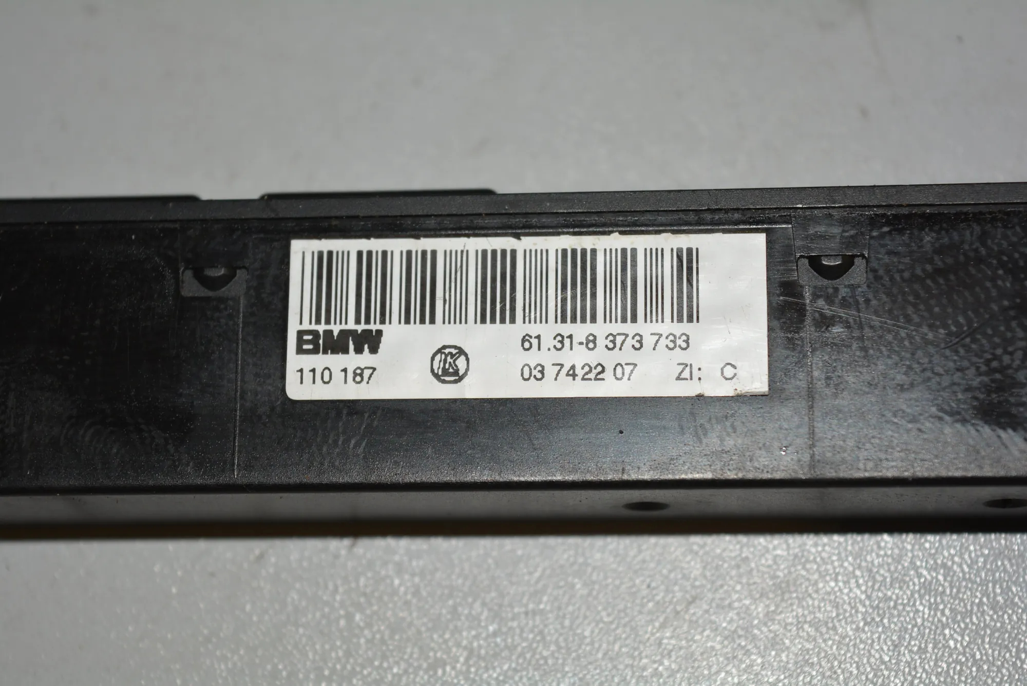 Button Switch Panel – OEM 8373733 · BMW X5 (E53) 4.4 i 2000 – 3
