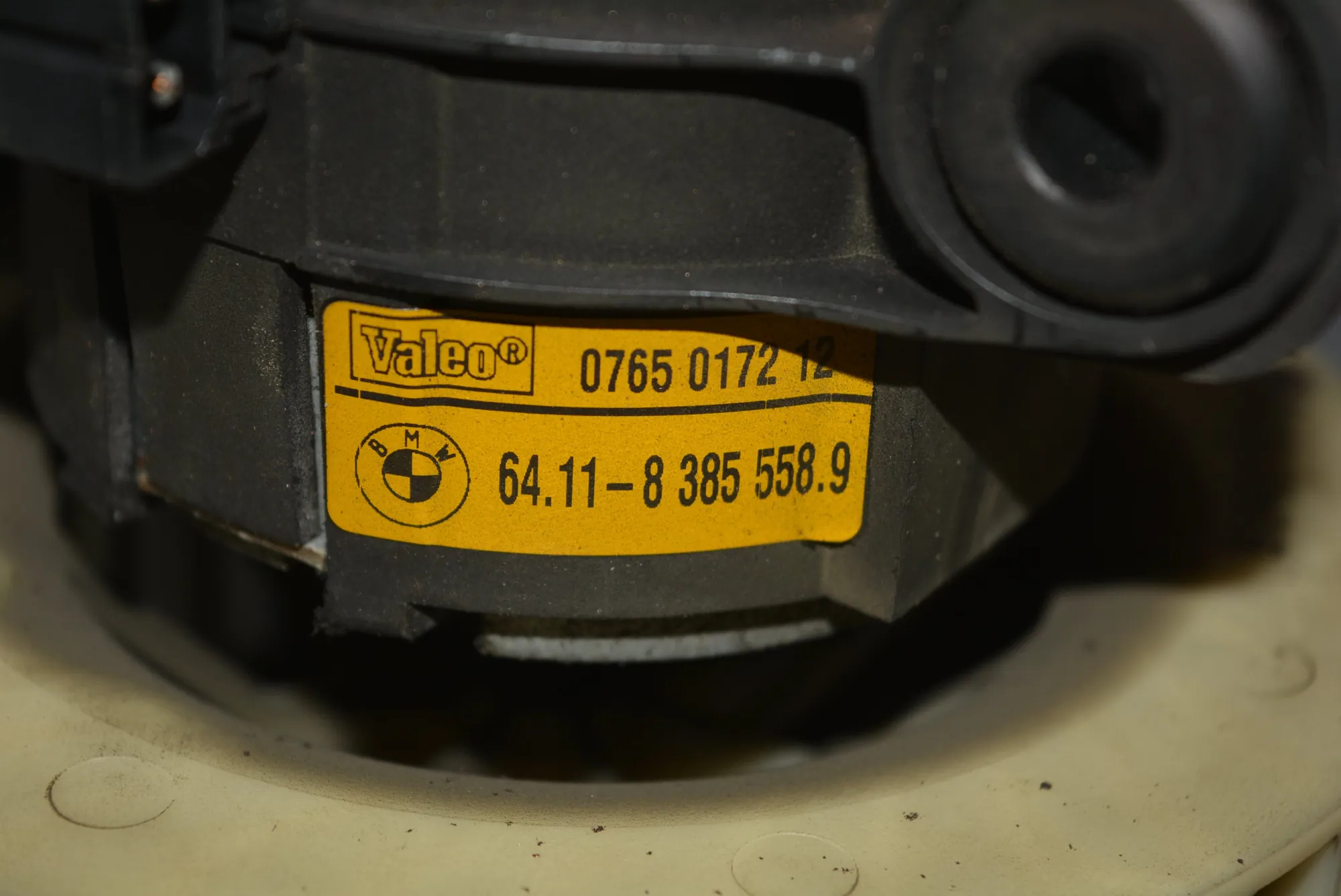 Heater Blower Fan – OEM 8385558 · BMW 5 Touring (E39) 530 d 2001 – 2