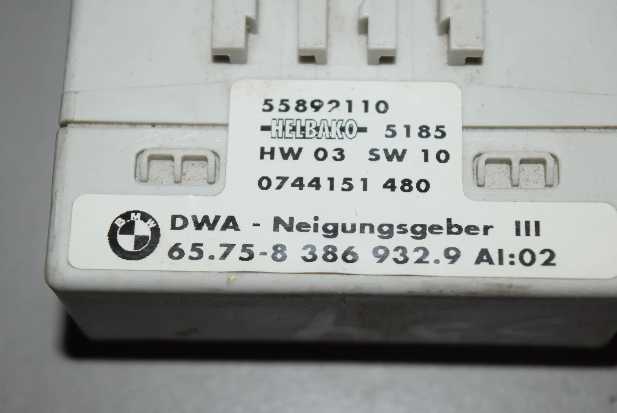 Other Control Units – OEM 8386932 · BMW 5 (E39) BMW 5 (E39) 2000 – 3