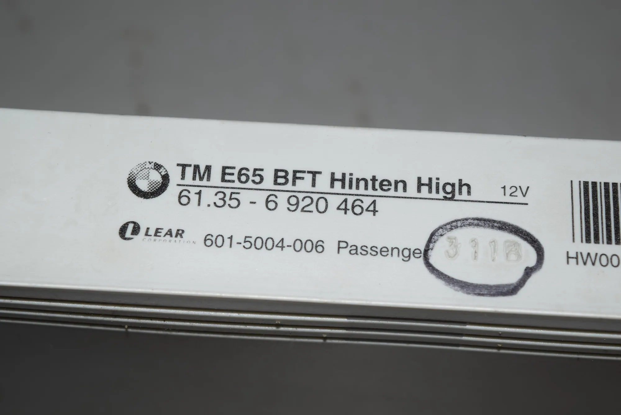 Rear Left Door Control Unit – OEM 6920464 · BMW 7 (E65, E66, E67) BMW 7 (E65, E66, E67) 2001 – 3
