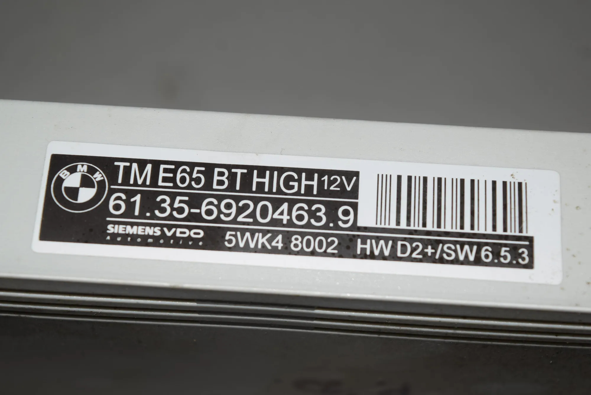Front Right Door Control Unit – OEM 6920463 · BMW 7 (E65, E66, E67) BMW 7 (E65, E66, E67) 745 i, Li 2001 – 3