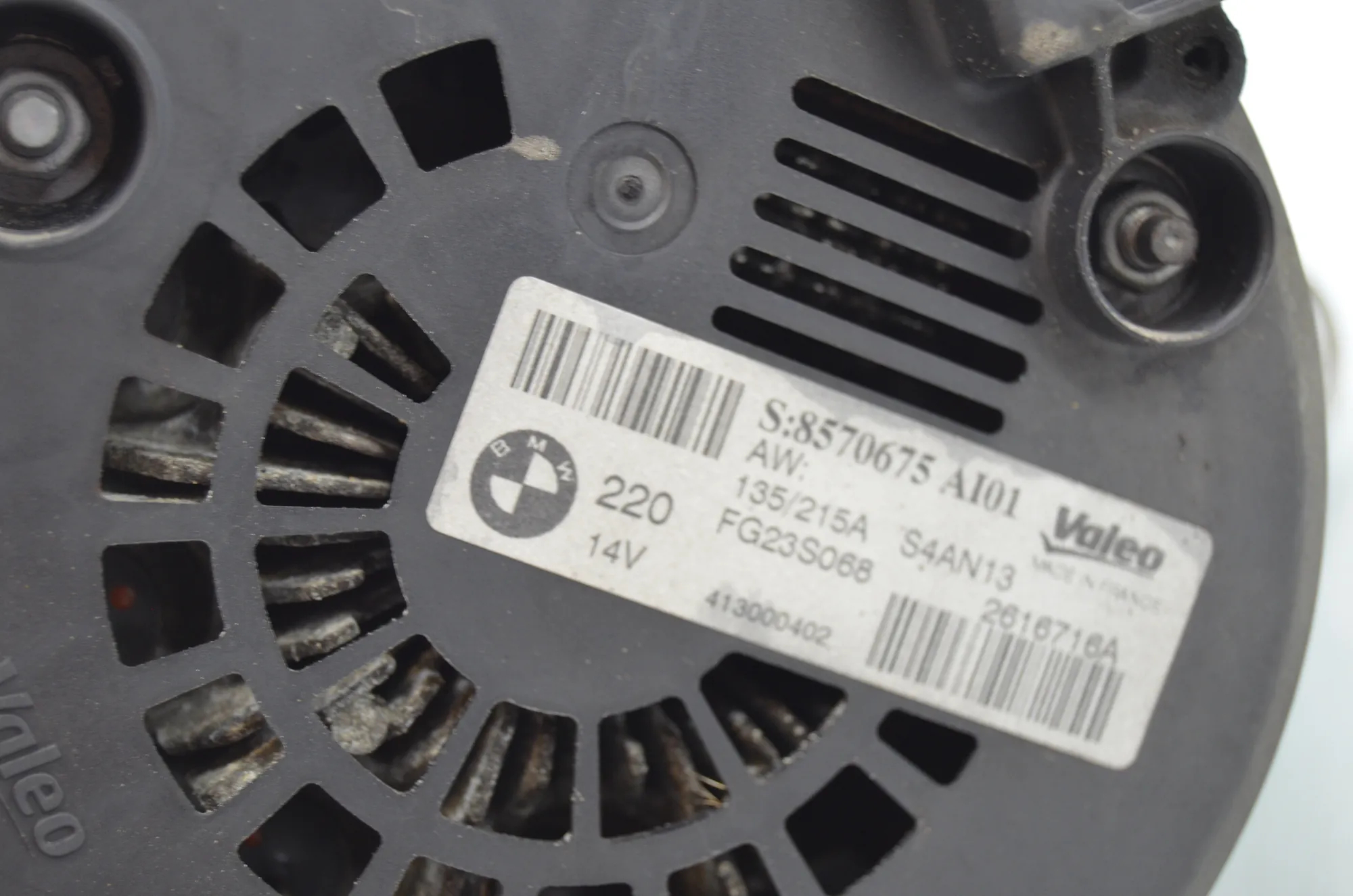 Alternator Generator – OEM 8570675 · BMW 3 Touring (F31) 330 d 2013 – 4