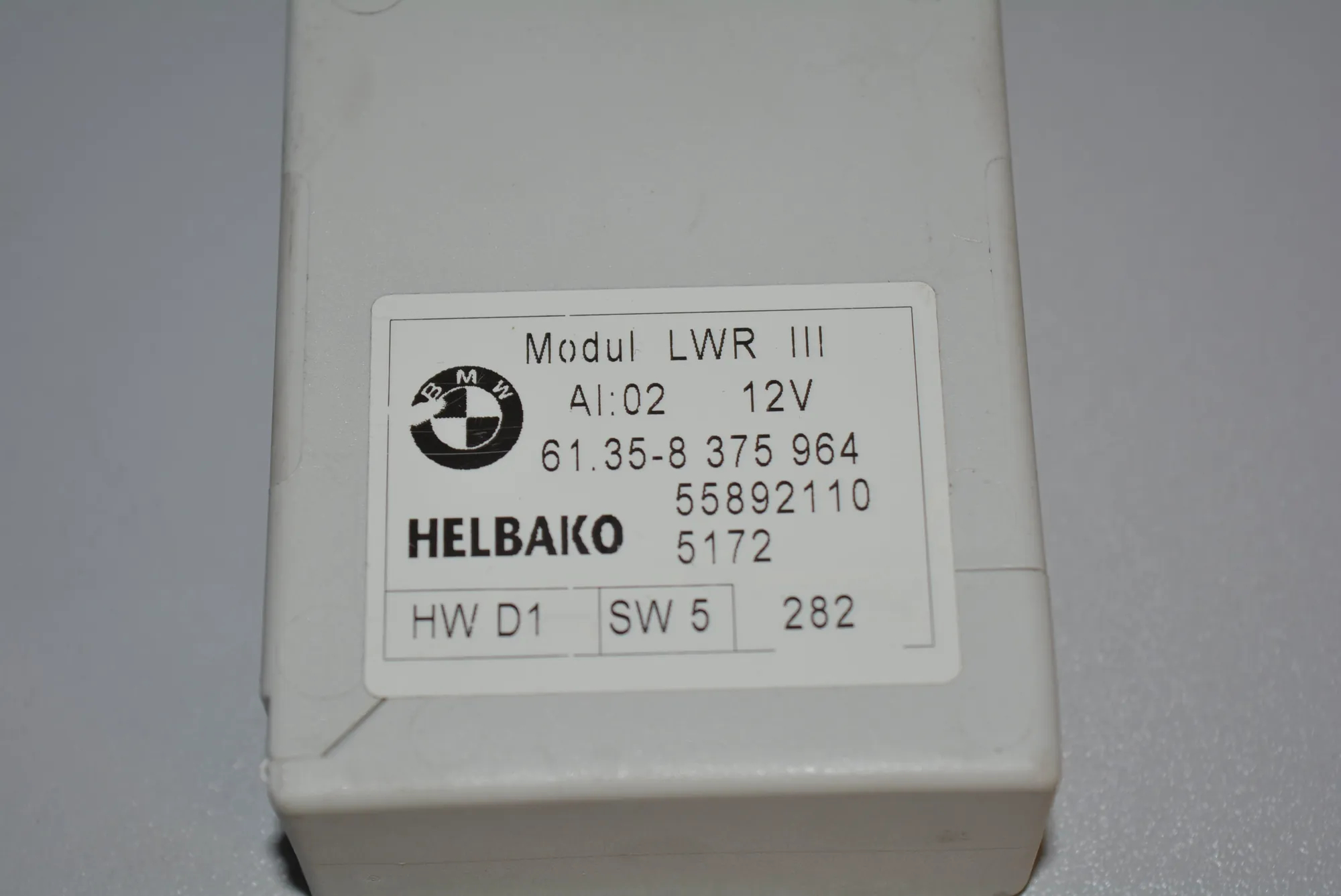 Other Control Units – OEM 8375964 · BMW 5 (E39) BMW 5 (E39) 2002 – 4