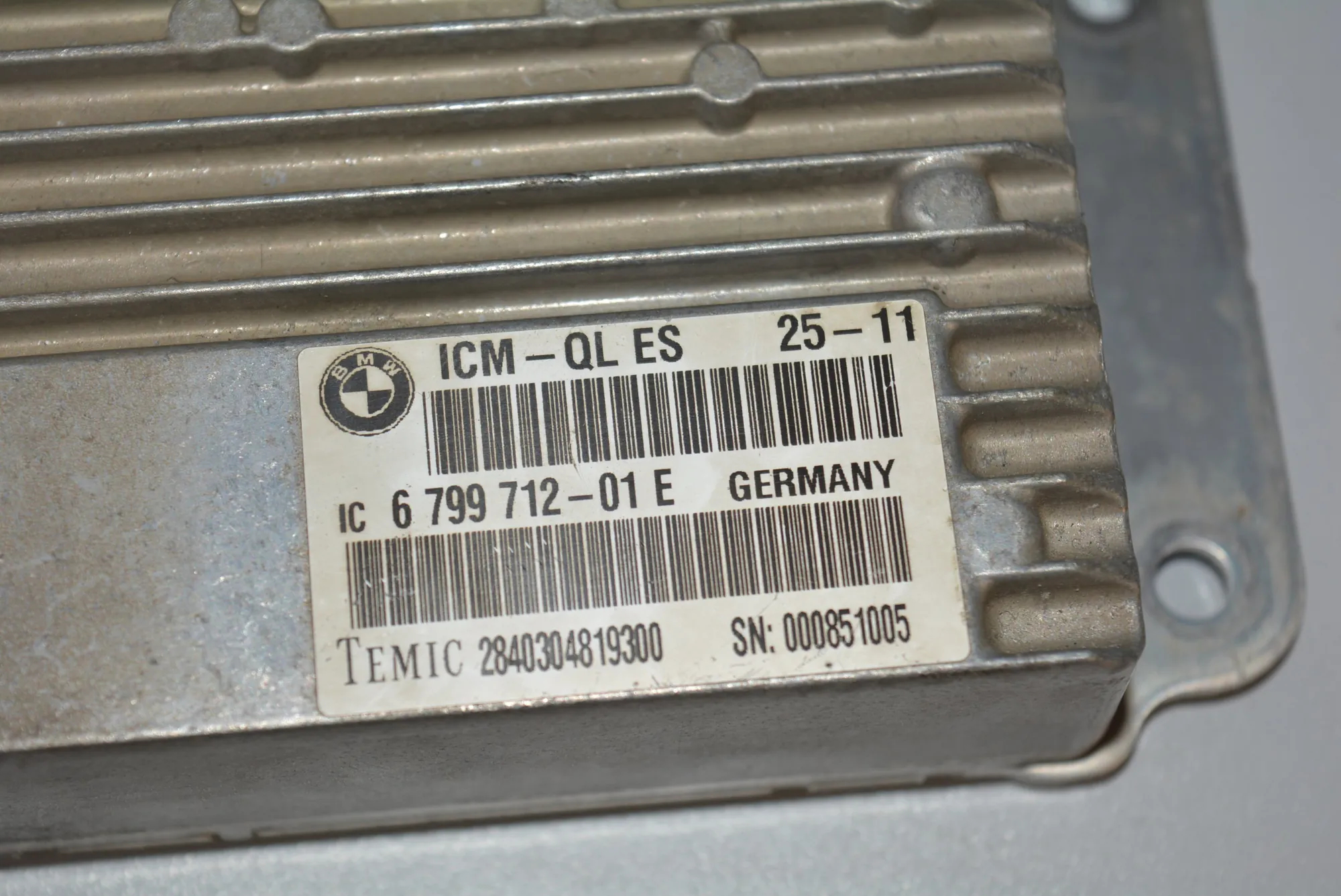 SRS Control Unit – OEM 6799712 · BMW 5 Touring (F11) BMW 5 Touring (F11) 2011 – 4