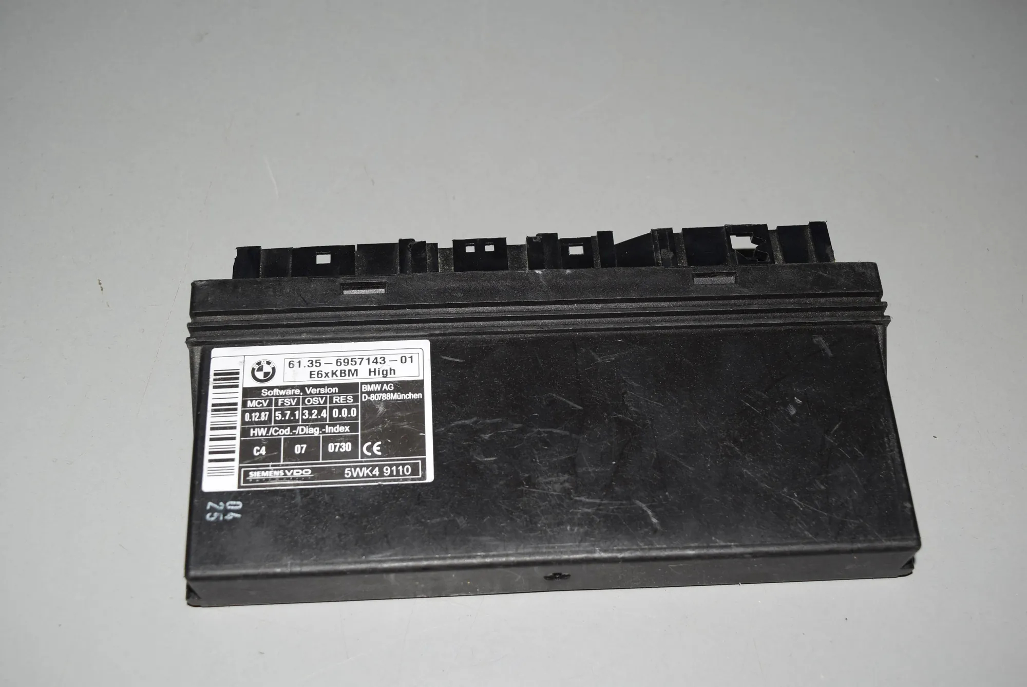 Comfort Control Unit – OEM 6957143 · BMW 5 Touring (E61) BMW 5 Touring (E61) 2005 – 7