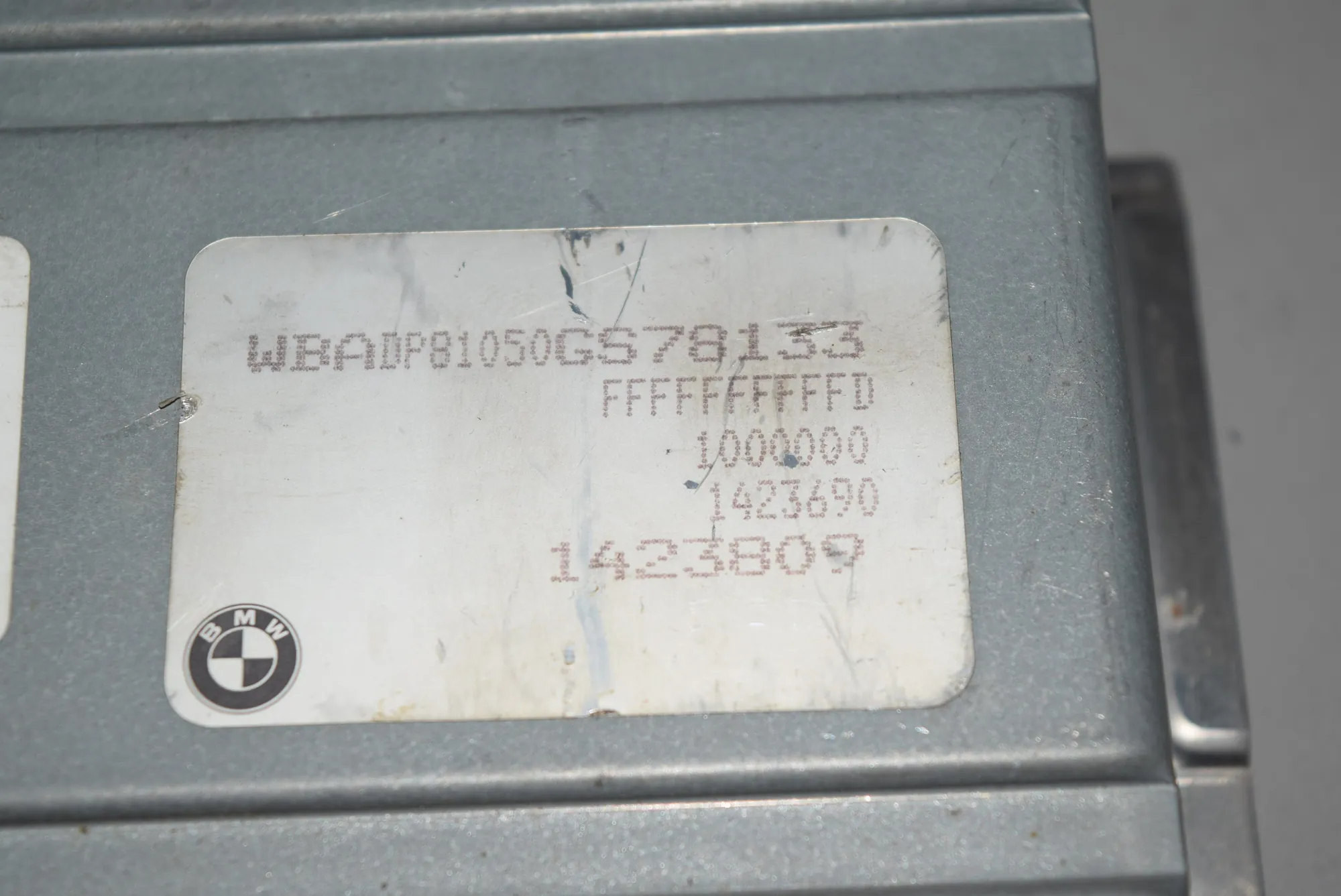 Gearbox Control Unit – OEM 14236901423809 · BMW 5 Touring (E39) BMW 5 Touring (E39) 530 d 1998 – 5