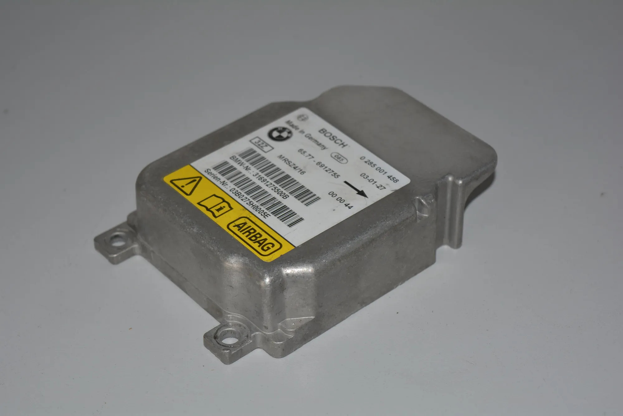 SRS Control Unit – OEM 6912755 · BMW 3 (E46) BMW 3 (E46) 320 d 2003 – 2