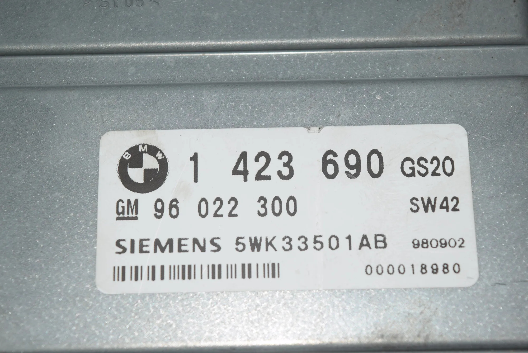 Gearbox Control Unit – OEM 14236901423809 · BMW 5 Touring (E39) BMW 5 Touring (E39) 530 d 1998 – 4