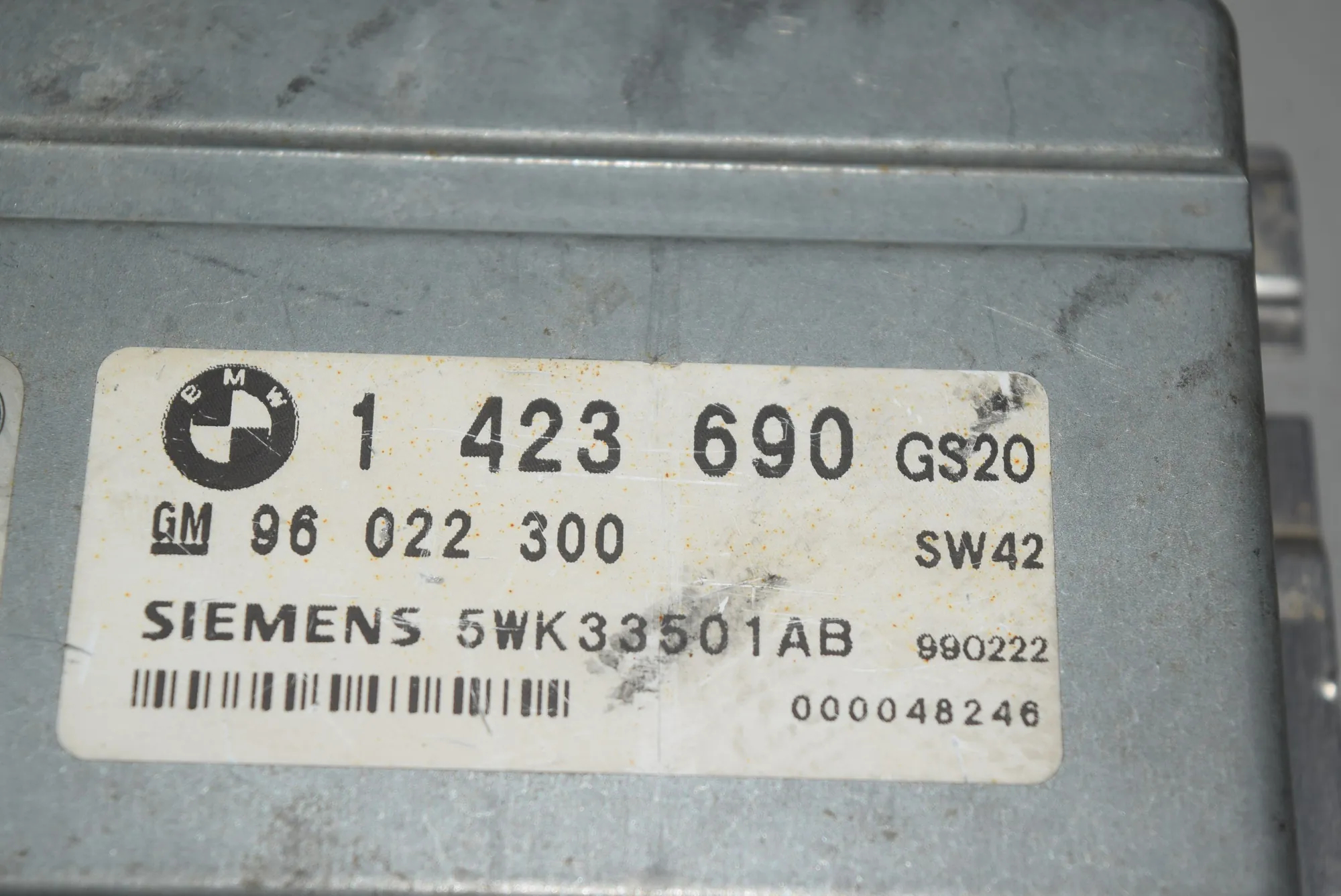 Gearbox Control Unit – OEM 1423690 · BMW 5 (E39) BMW 5 (E39) 530 d 1999 – 4