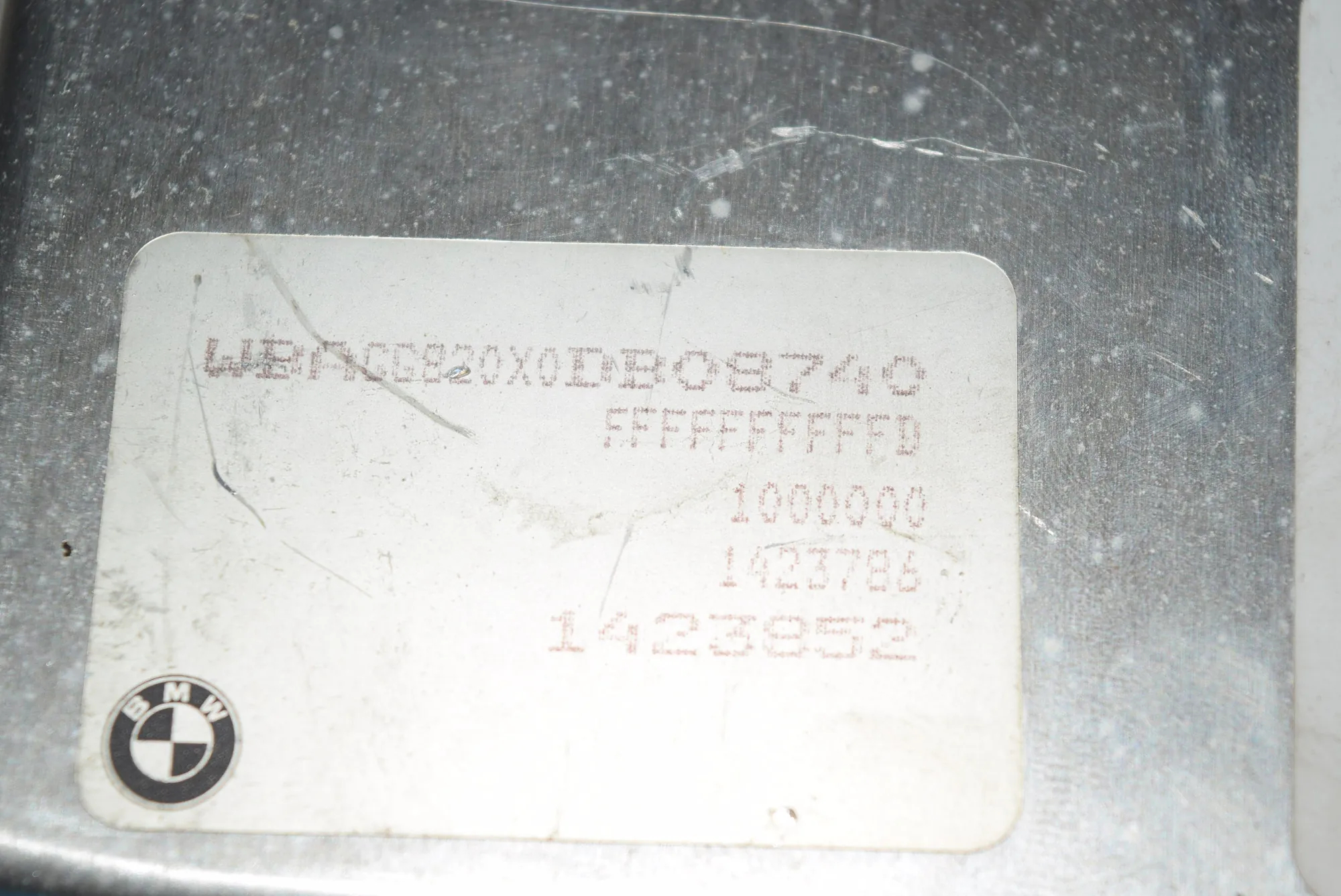 Gearbox Control Unit – OEM 14237861423852 · BMW 7 (E38) BMW 7 (E38) 740 i, iL 1999 – 5