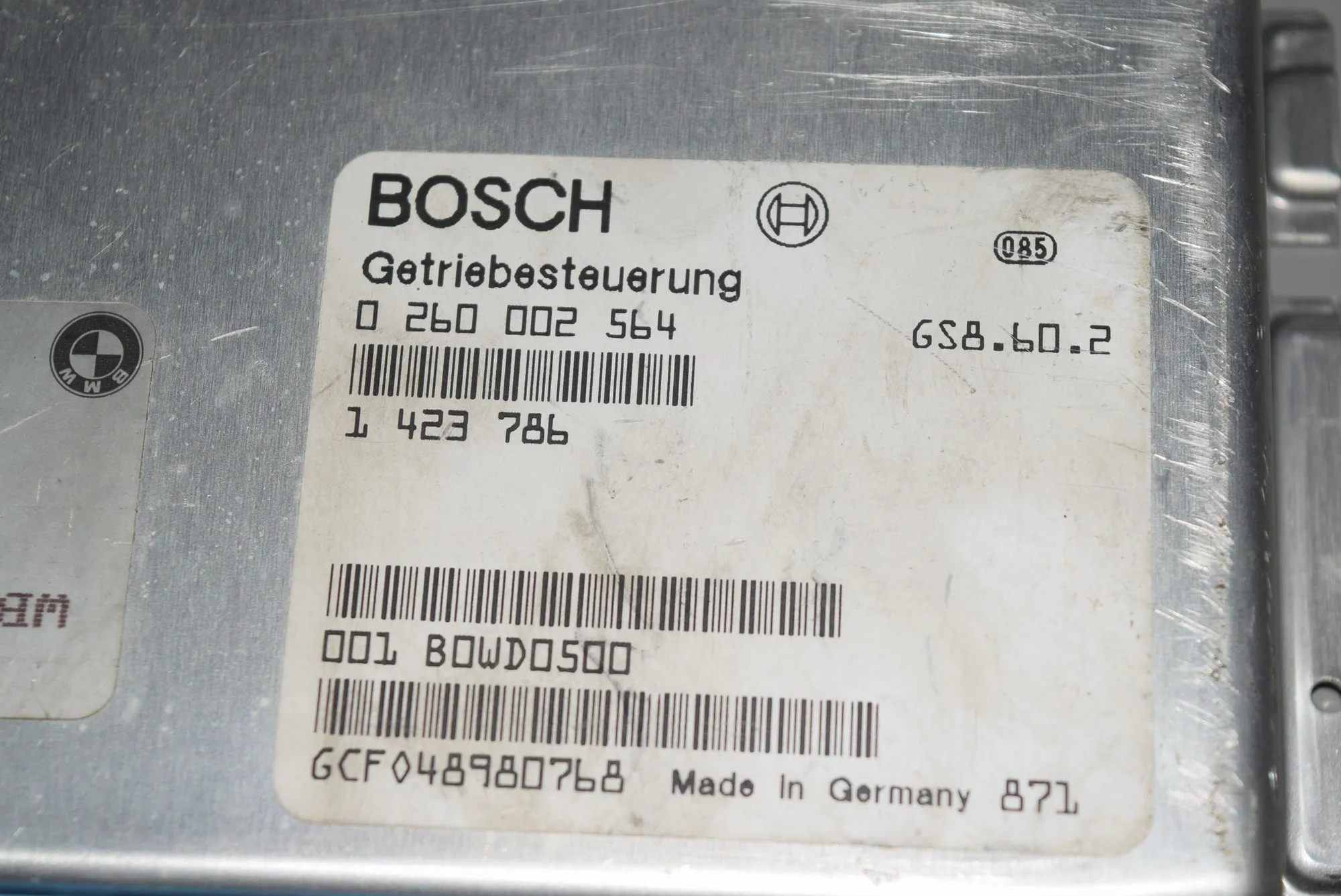 Gearbox Control Unit – OEM 14237861423852 · BMW 5 Touring (E39) BMW 5 Touring (E39) 540 i 1999 – 4