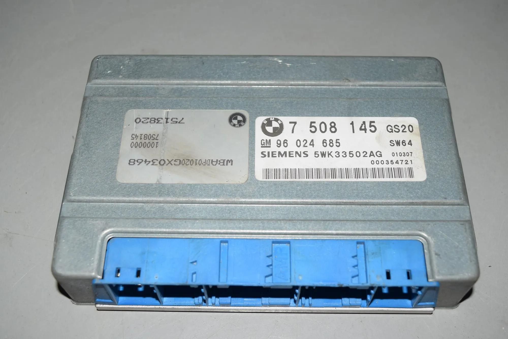 Gearbox Control Unit – OEM 75081457513820 · BMW 5 Touring (E39) BMW 5 Touring (E39) 525 d 2001 – 4