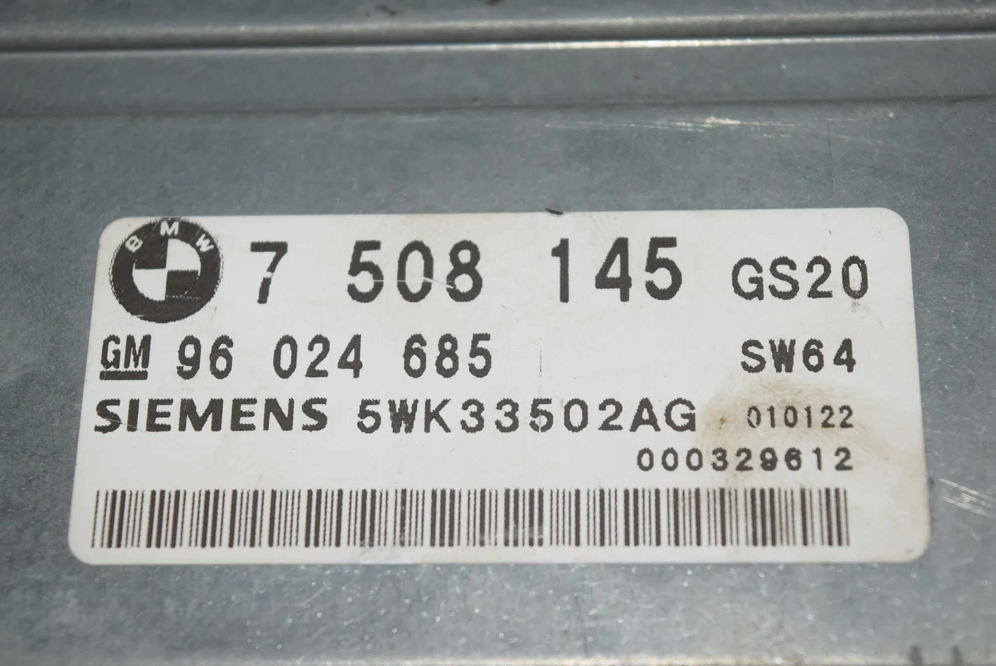 Gearbox Control Unit – OEM 75081457513820 · BMW 5 Touring (E39) BMW 5 Touring (E39) 525 d 2001 – 3