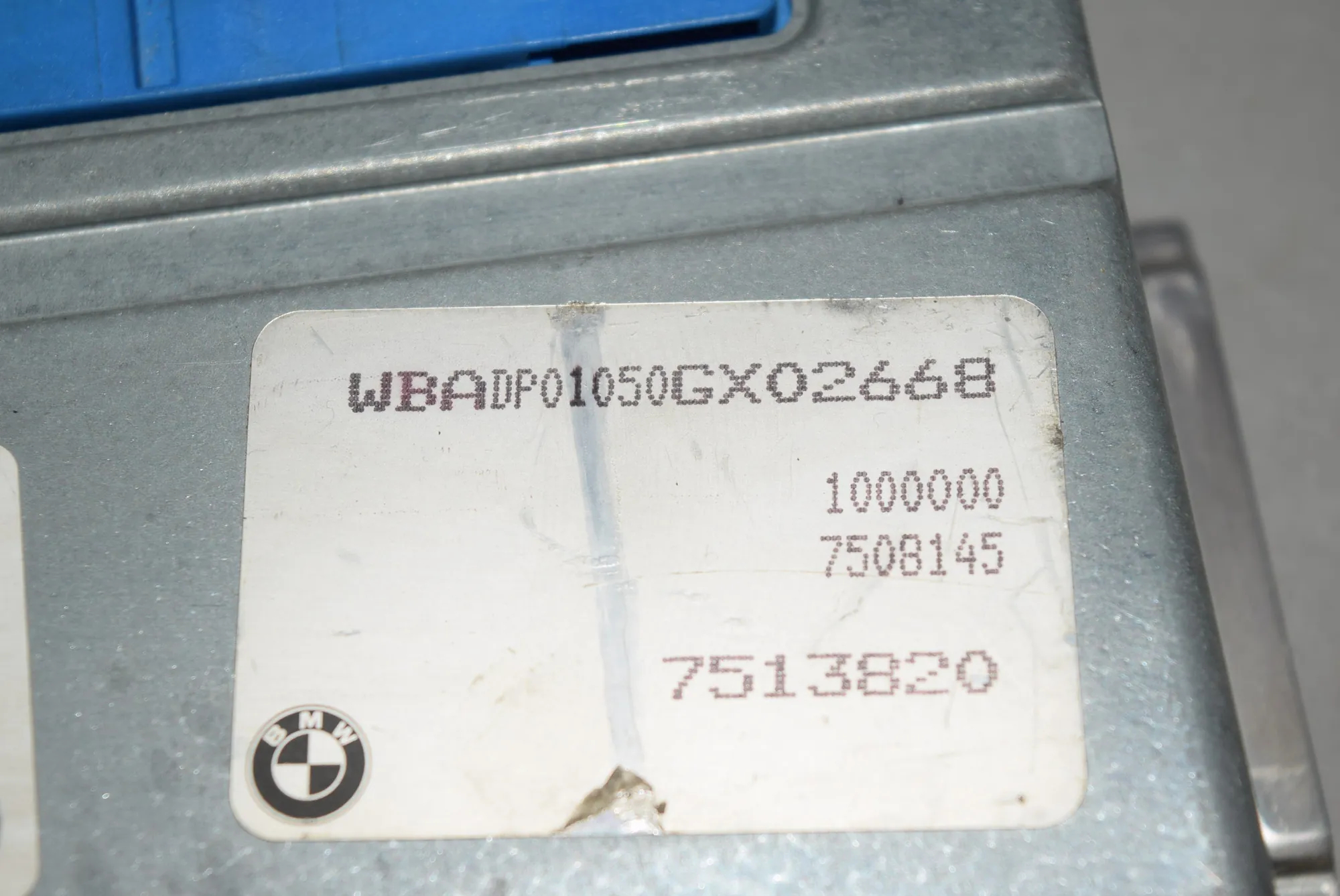 Gearbox Control Unit – OEM 75081457513820 · BMW 5 Touring (E39) BMW 5 Touring (E39) 525 d 2001 – 5