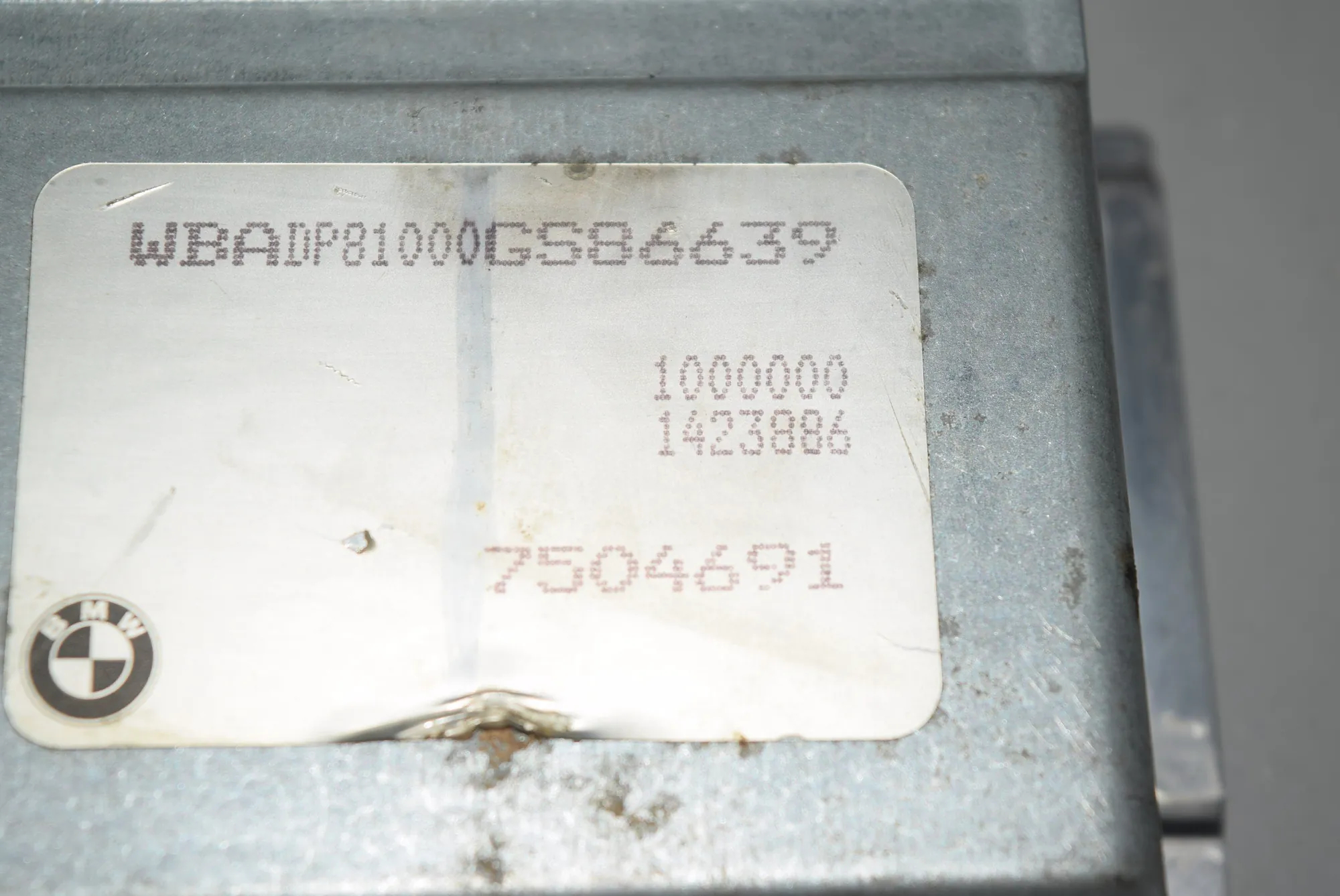 Gearbox Control Unit – OEM 14238867504691 · BMW 5 Touring (E39) BMW 5 Touring (E39) 530 d 1999 – 4