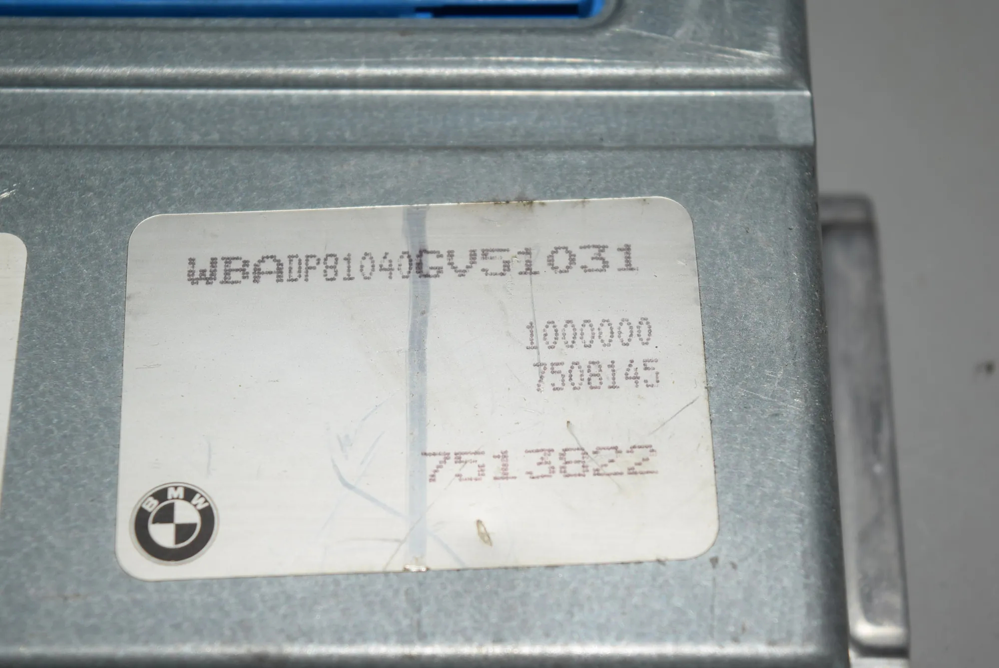 Gearbox Control Unit – OEM 75081457513822 · BMW 5 Touring (E39) BMW 5 Touring (E39) 530 d 2001 – 5