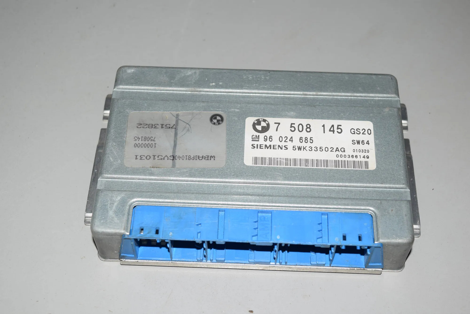 Gearbox Control Unit – OEM 75081457513822 · BMW 5 Touring (E39) BMW 5 Touring (E39) 530 d 2001