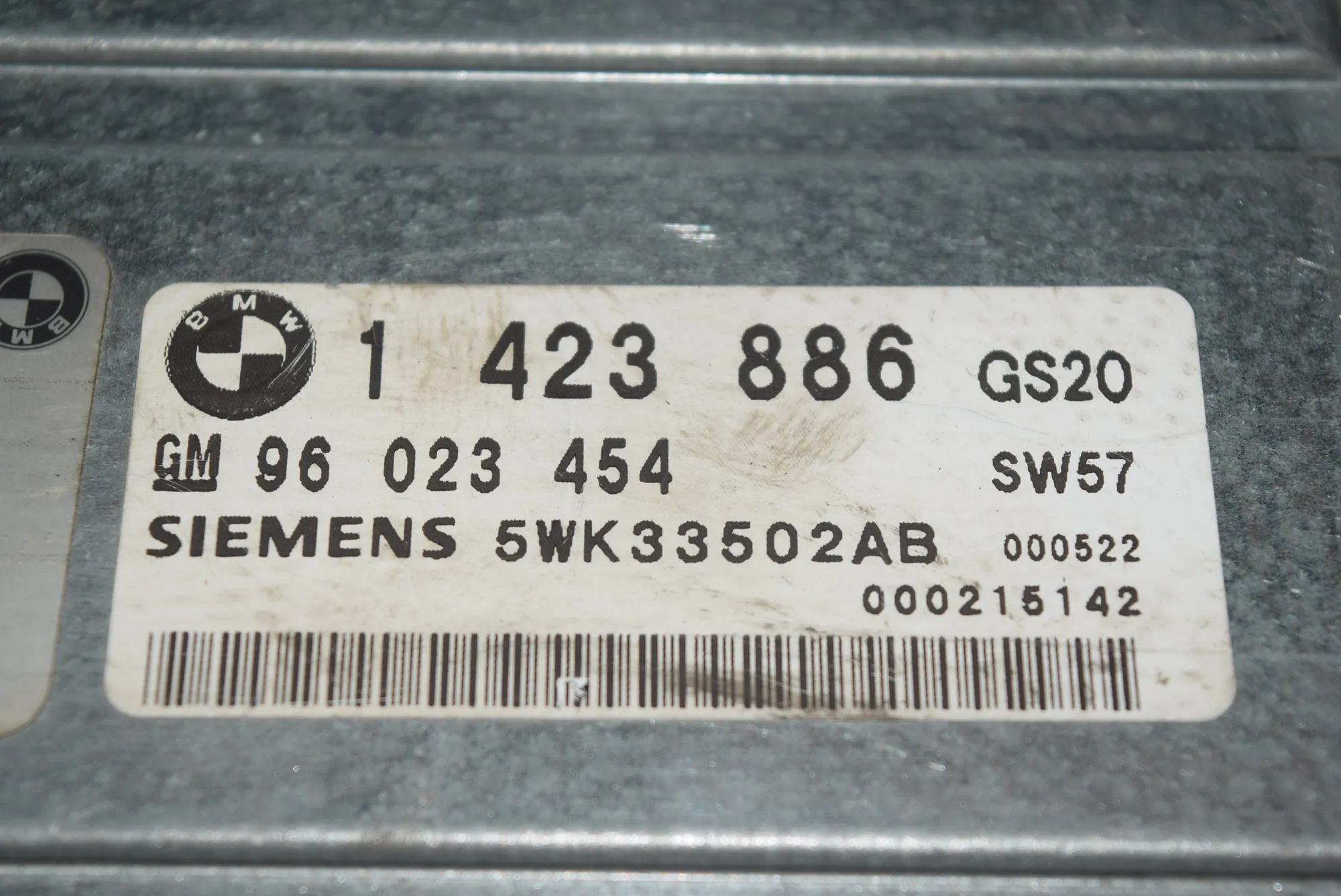 Gearbox Control Unit – OEM 14238867509517 · BMW 5 (E39) BMW 5 (E39) 530 d 2000 – 5