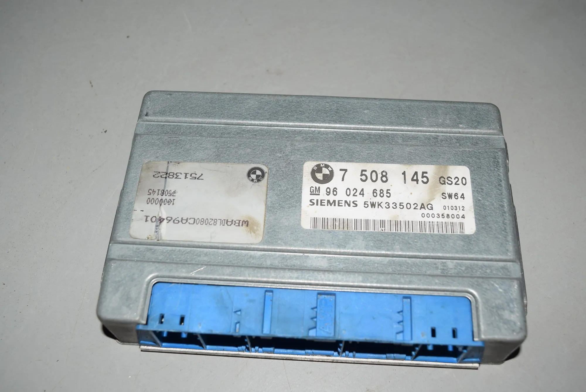 Gearbox Control Unit – OEM 7508145 · BMW 5 (E39) BMW 5 (E39) 530 d 2001