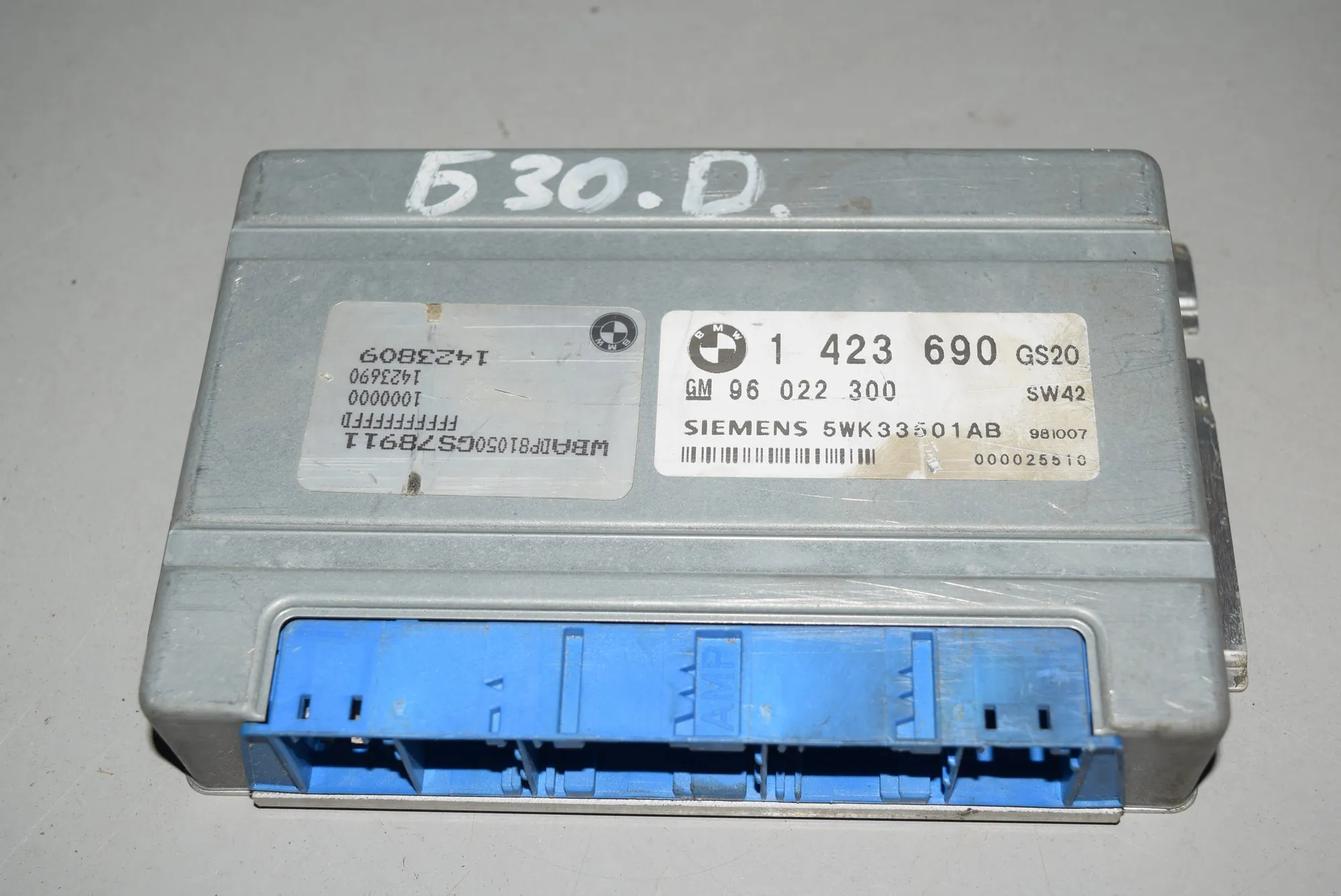 Gearbox Control Unit – OEM 14236901423809 · BMW 5 Touring (E39) BMW 5 Touring (E39) 530 d 1998