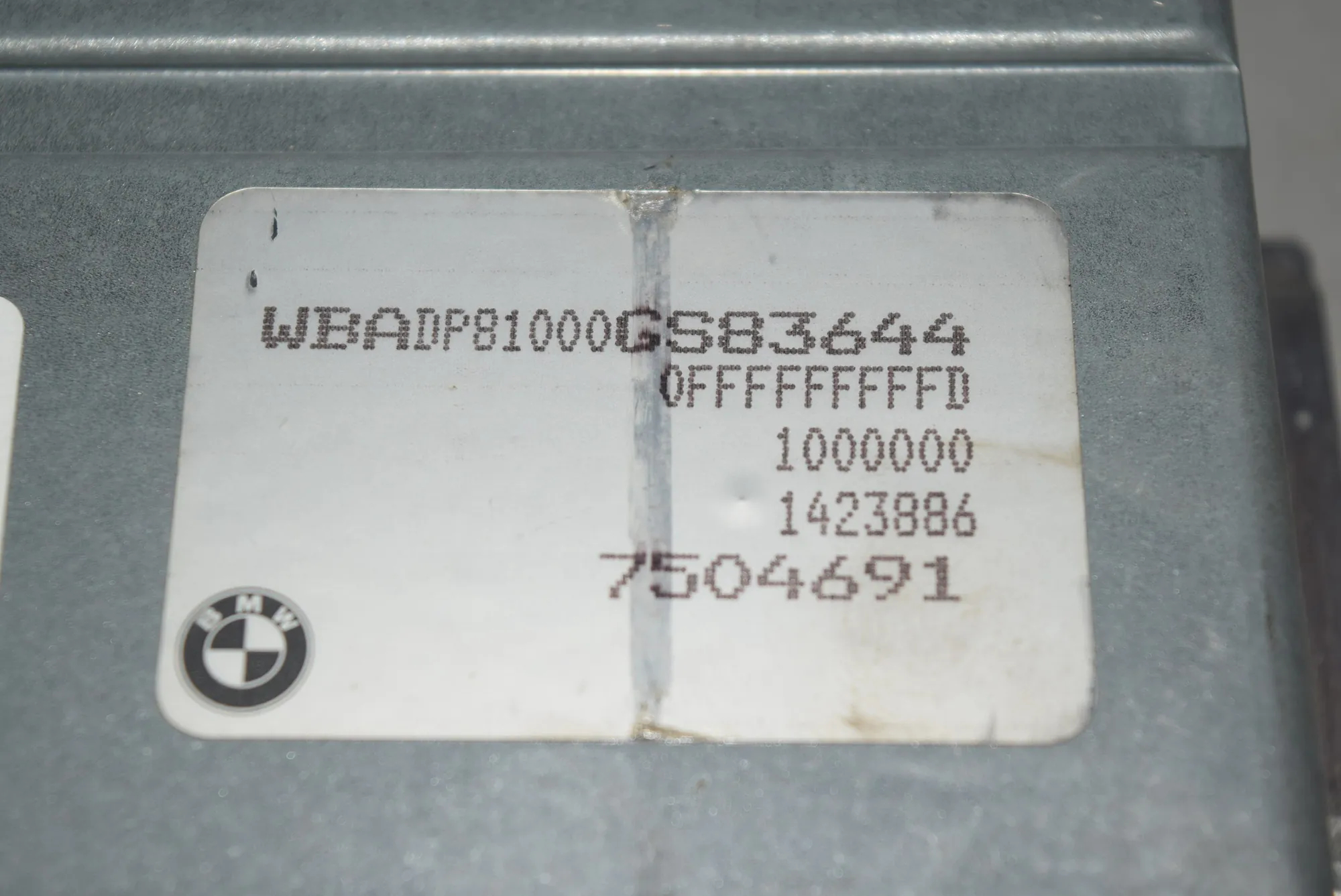 Gearbox Control Unit – OEM 14238867504691 · BMW 5 Touring (E39) BMW 5 Touring (E39) 530 d 1999 – 5