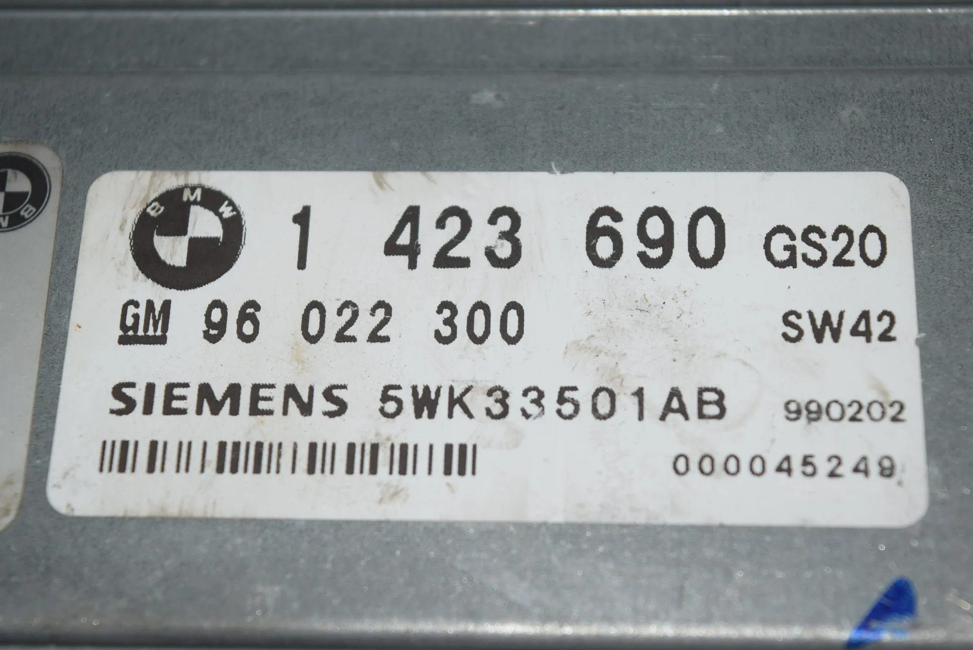 Gearbox Control Unit – OEM 14236901423906 · BMW 5 Touring (E39) BMW 5 Touring (E39) 530 d 1999 – 4