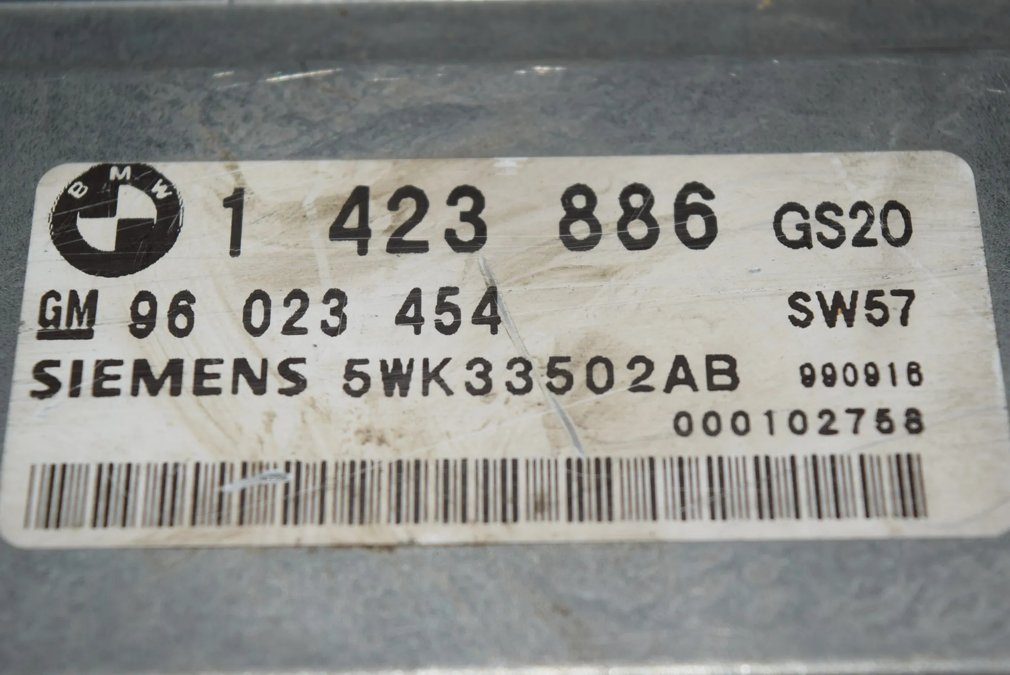 Gearbox Control Unit – OEM 14238867504691 · BMW 5 Touring (E39) BMW 5 Touring (E39) 530 d 1999 – 4