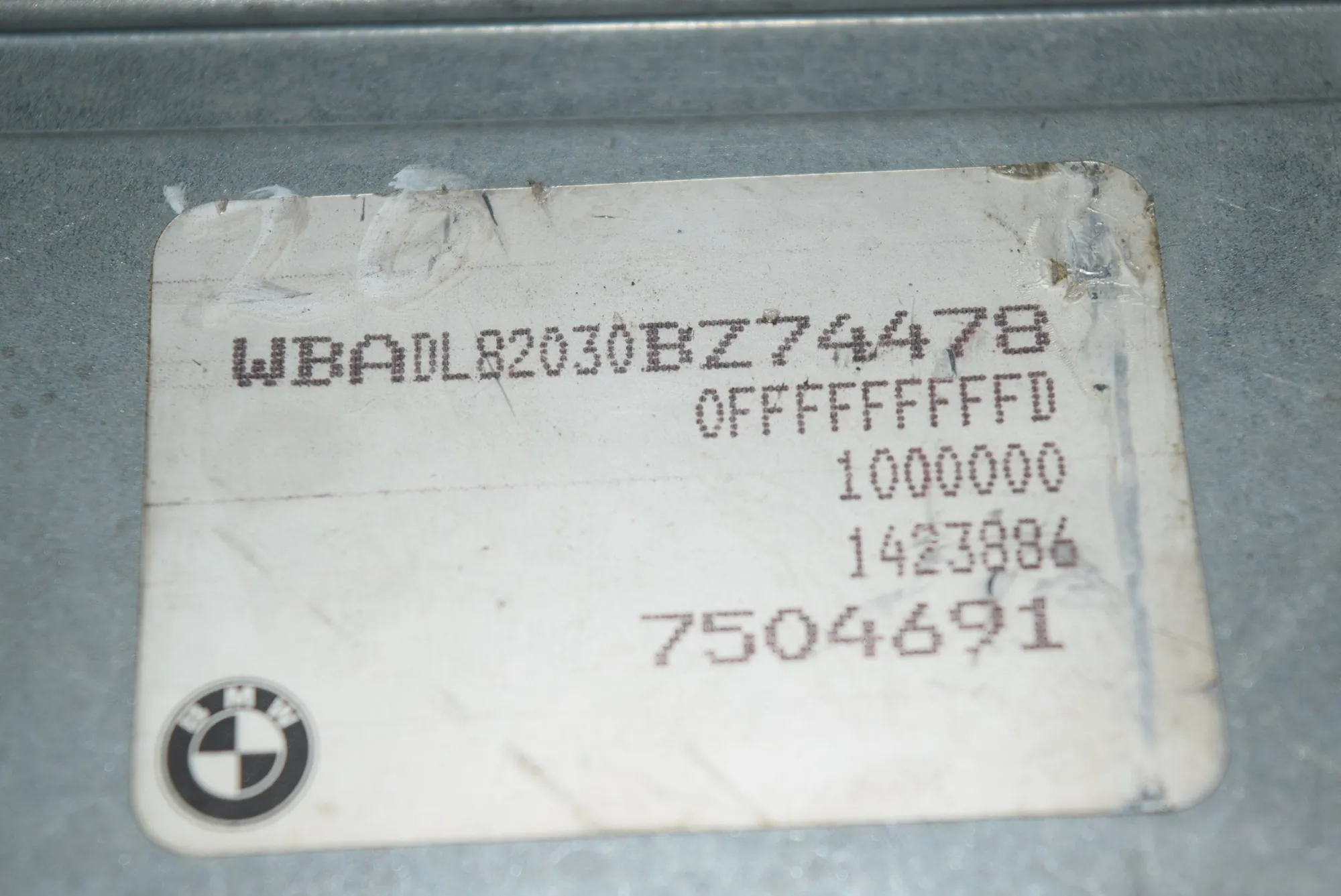 Gearbox Control Unit – OEM 14238867504691 · BMW 5 (E39) BMW 5 (E39) 530 d 1999 – 5