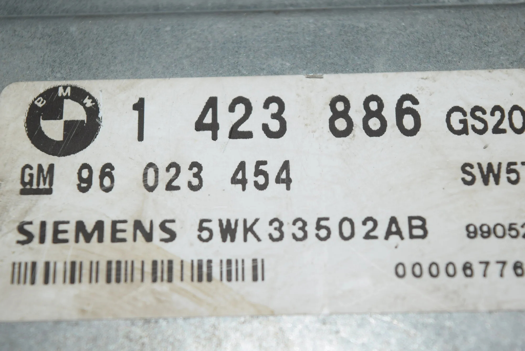 Gearbox Control Unit – OEM 14238867504691 · BMW 5 (E39) BMW 5 (E39) 530 d 1999 – 4