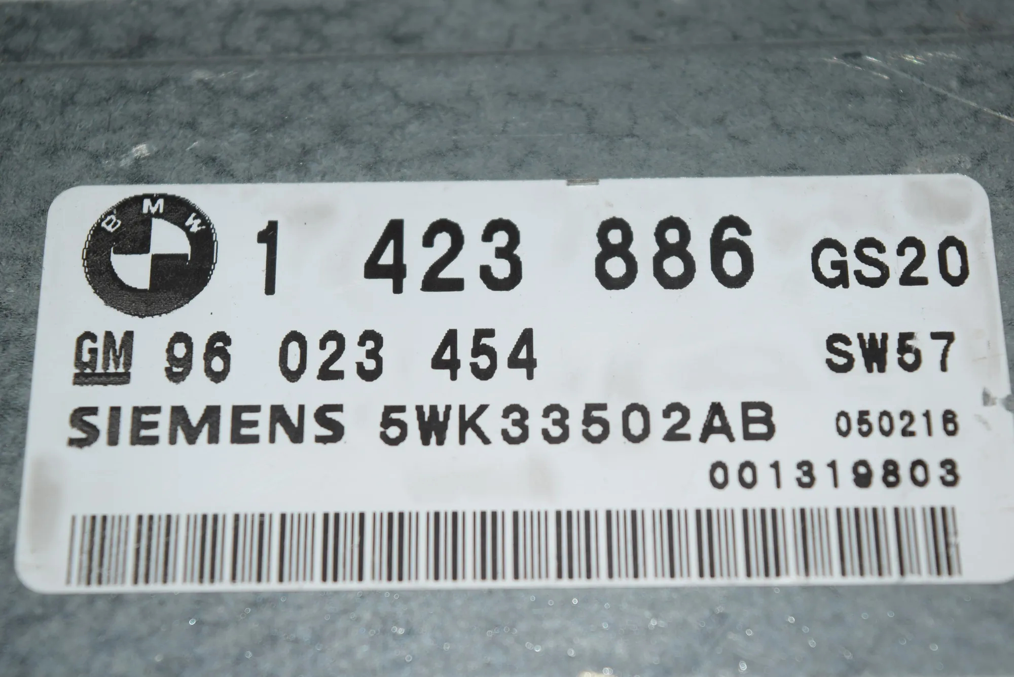 Gearbox Control Unit – OEM 1423886 · BMW 5 (E39) BMW 5 (E39) 530 d 1999 – 4
