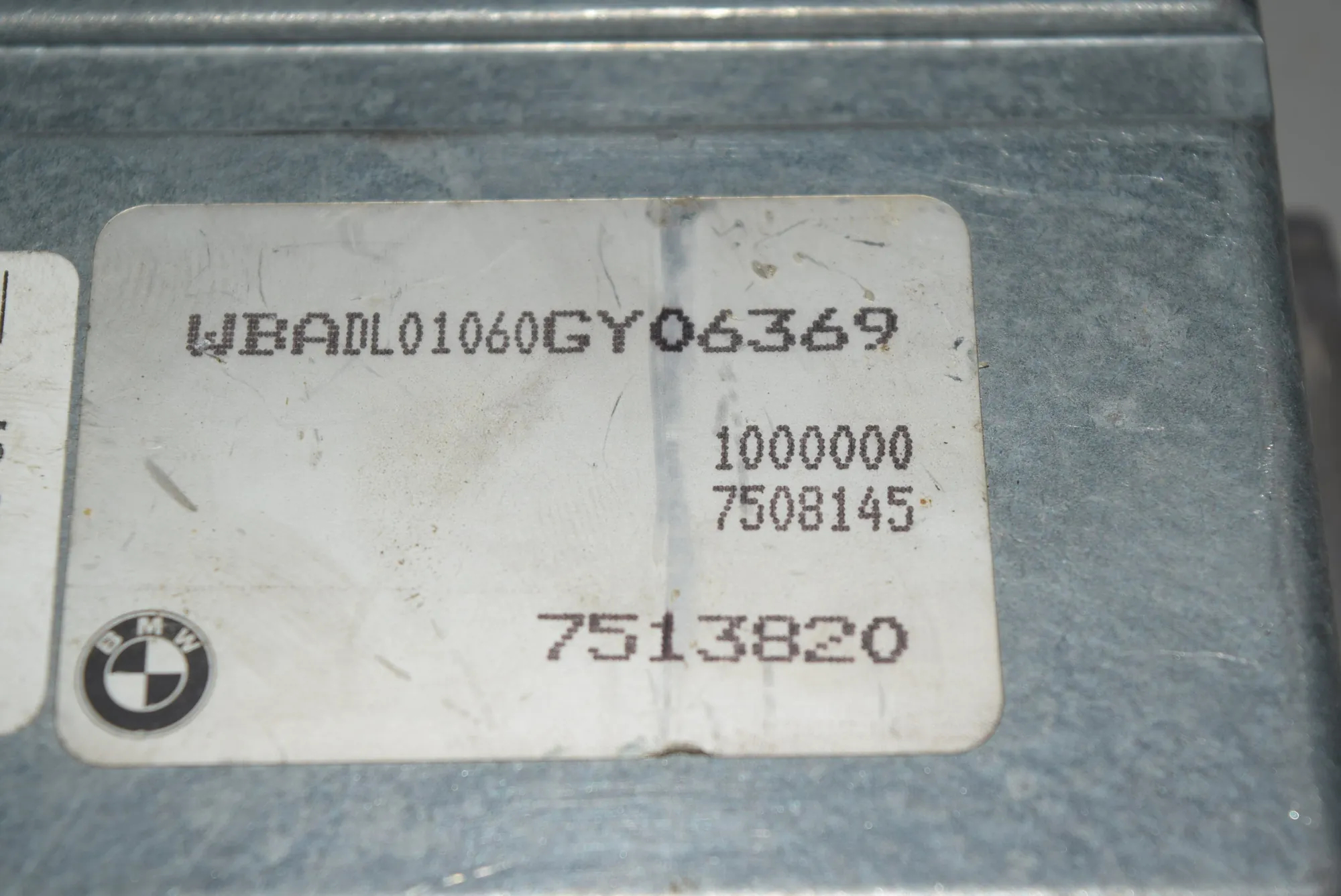 Gearbox Control Unit – OEM 75081457513820 · BMW 5 (E39) BMW 5 (E39) 525 d 2001 – 2