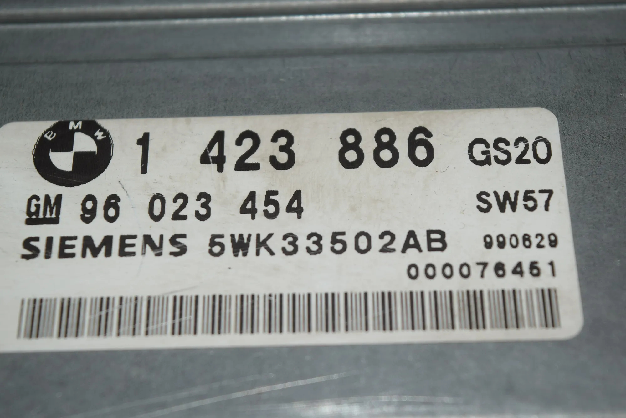Gearbox Control Unit – OEM 1423886 · BMW 5 Touring (E39) BMW 5 Touring (E39) 530 d 1999 – 4