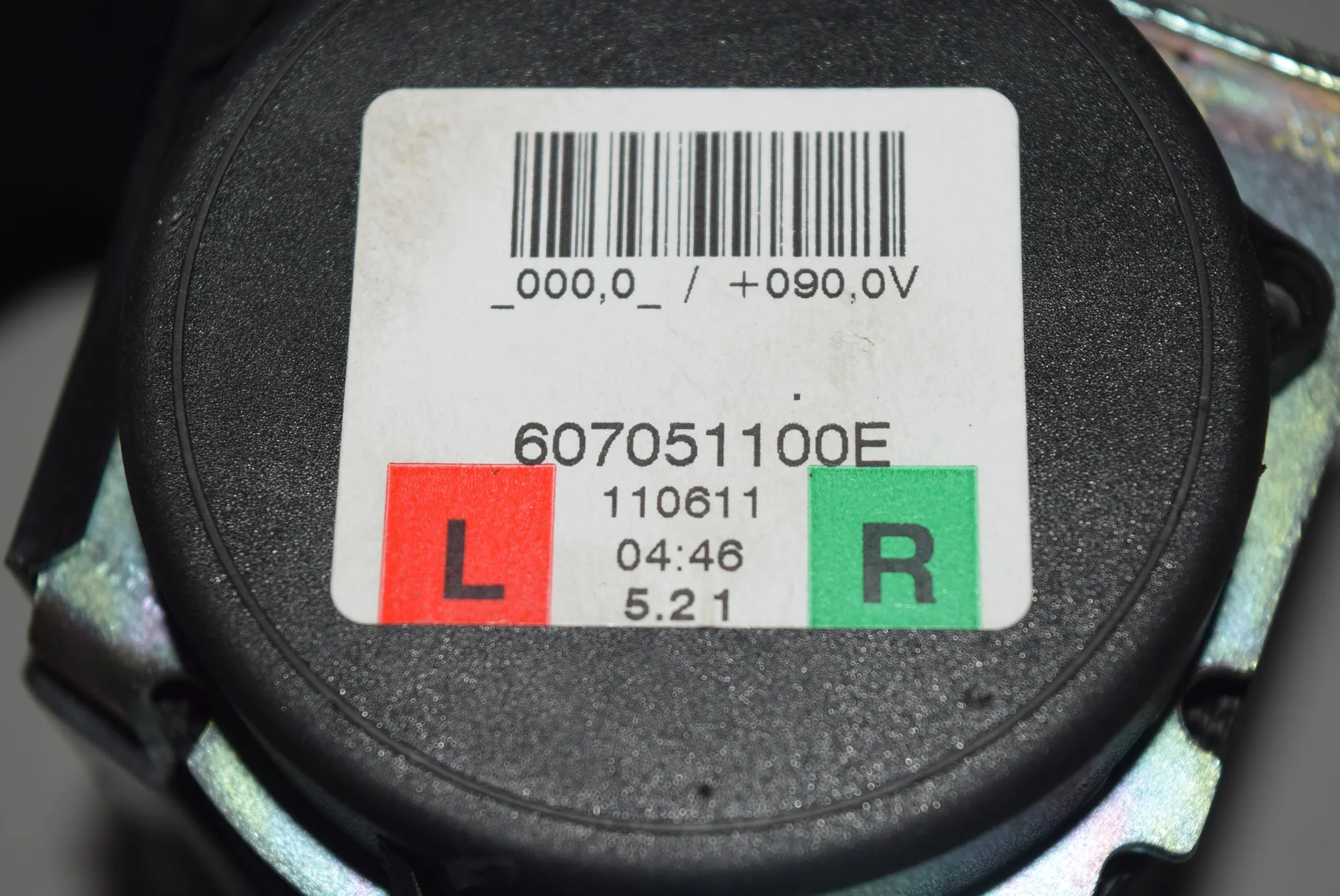 Rear Right Seatbelt – OEM 6070511 · BMW X1 (E84) BMW X1 (E84) 2011 – 3