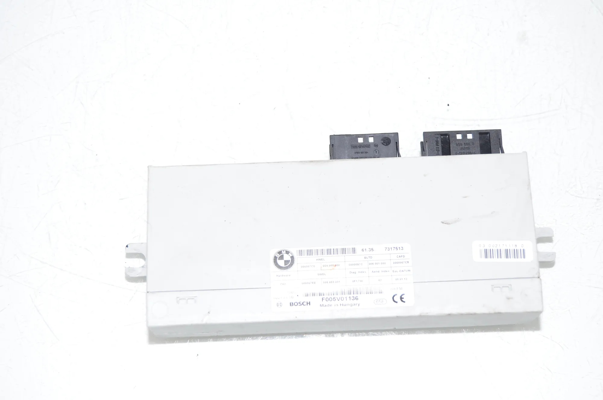 Other Control Units – OEM 7317513 · BMW 5 Touring (F11) 530 d xDrive 2012