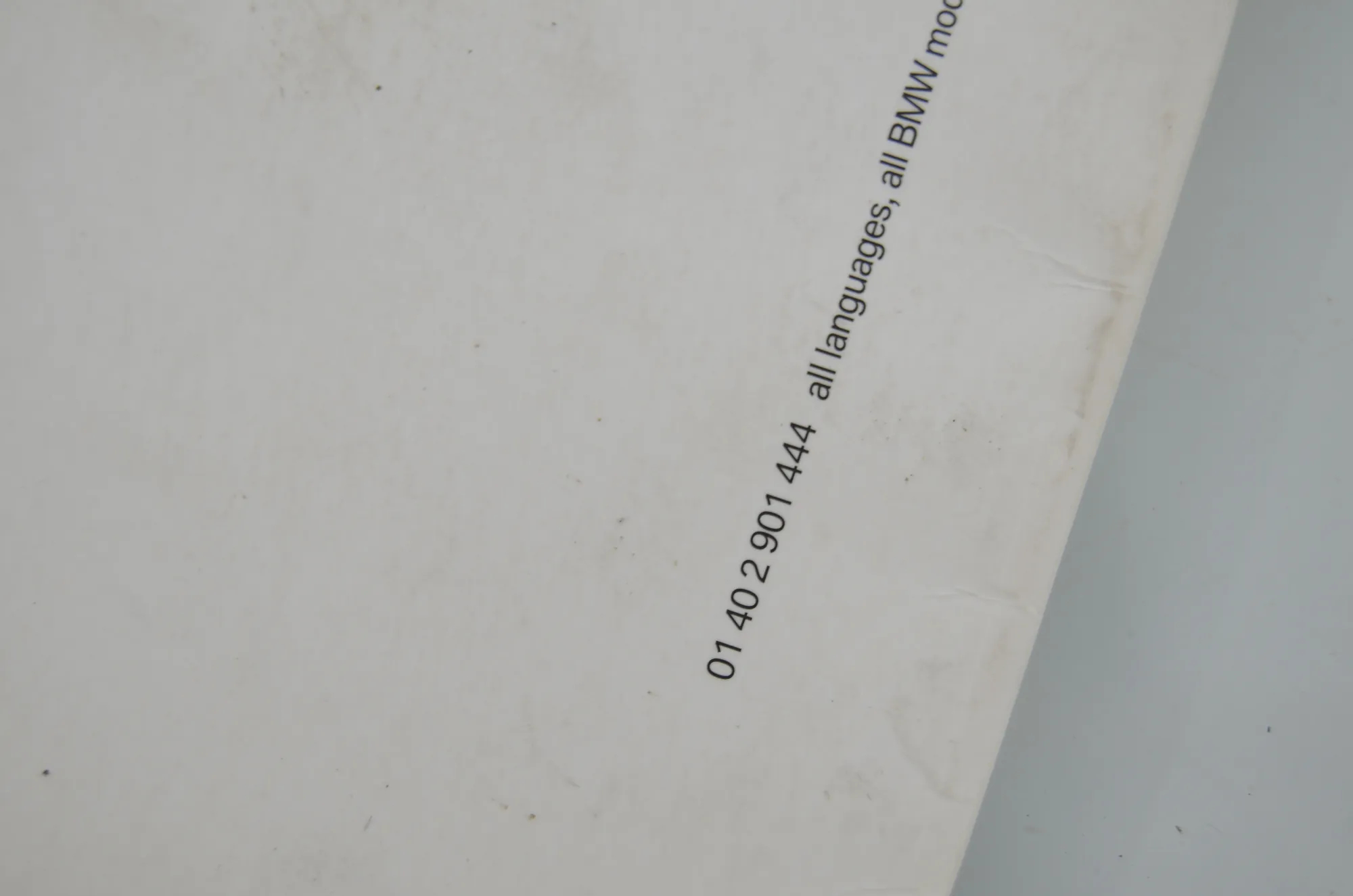 Manual Service Book – OEM 2607906 · BMW 5 Touring (F11) 530 d xDrive 2012 – 7