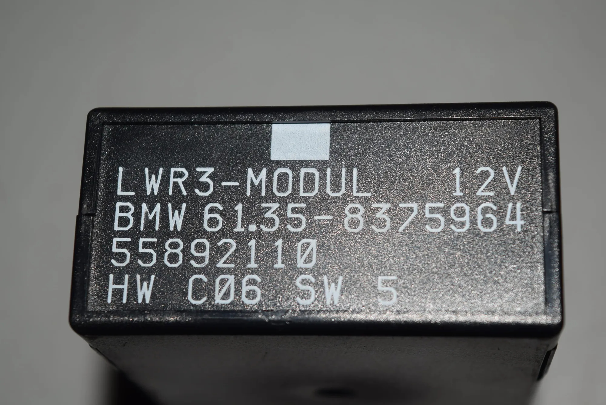 Other Control Units – OEM 8375964 · BMW X5 (E53) BMW X5 (E53) 4.4 i 2000 – 4