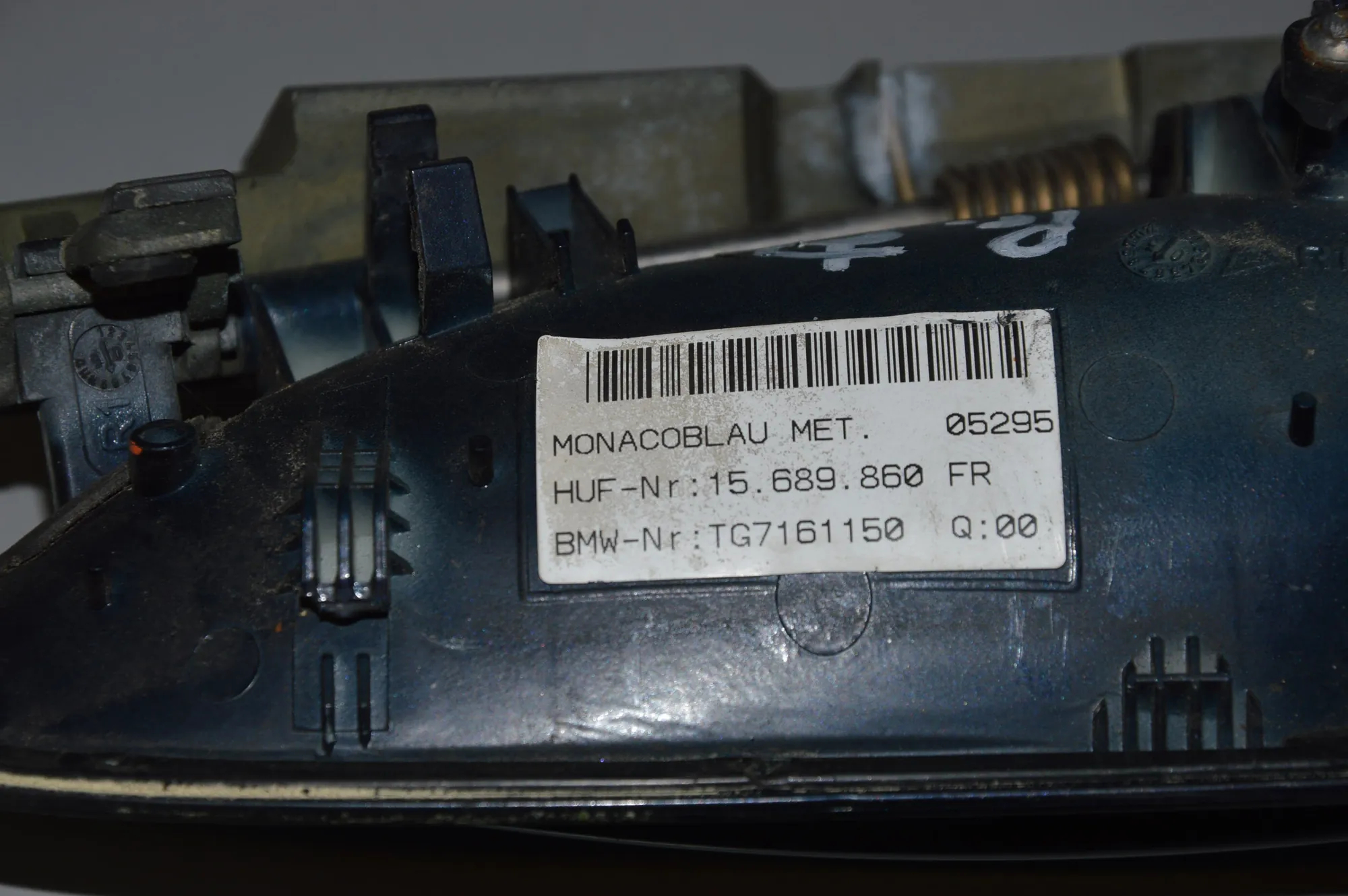Front Right Door Exterior Handle – OEM 7161150 · BMW 7 (E65, E66, E67) BMW 7 (E65, E66, E67) 730 Ld 2005 – 3